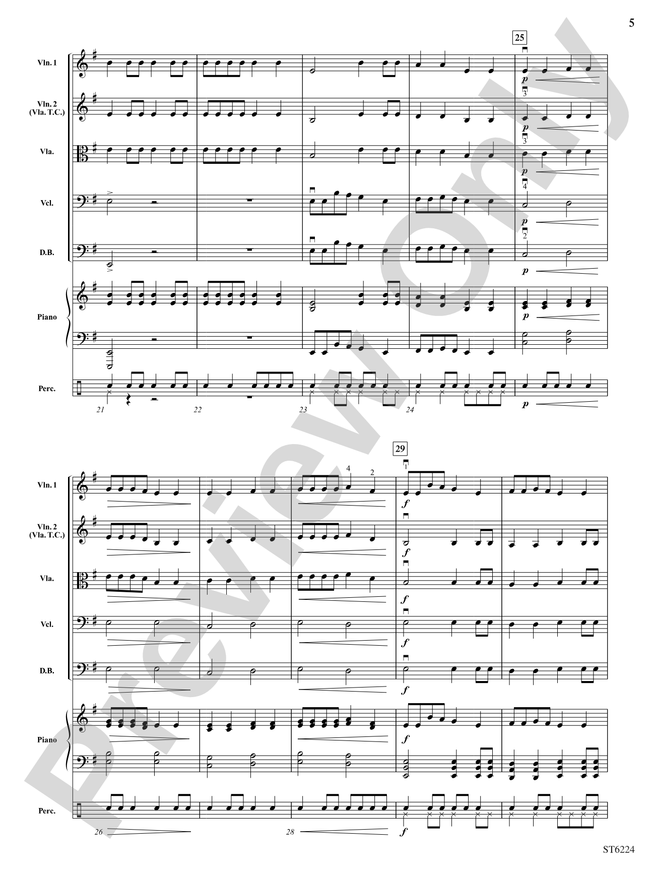 Medieval Kings: String Orchestra Conductor Score & Parts