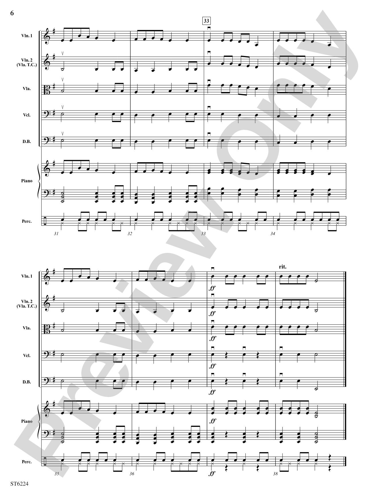 Medieval Kings: String Orchestra Conductor Score & Parts