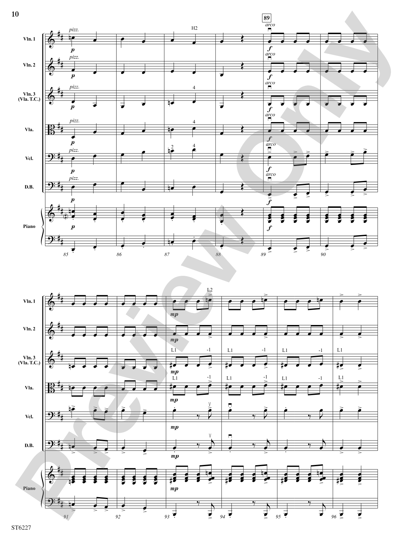 Galop!: String Orchestra Conductor Score & Parts