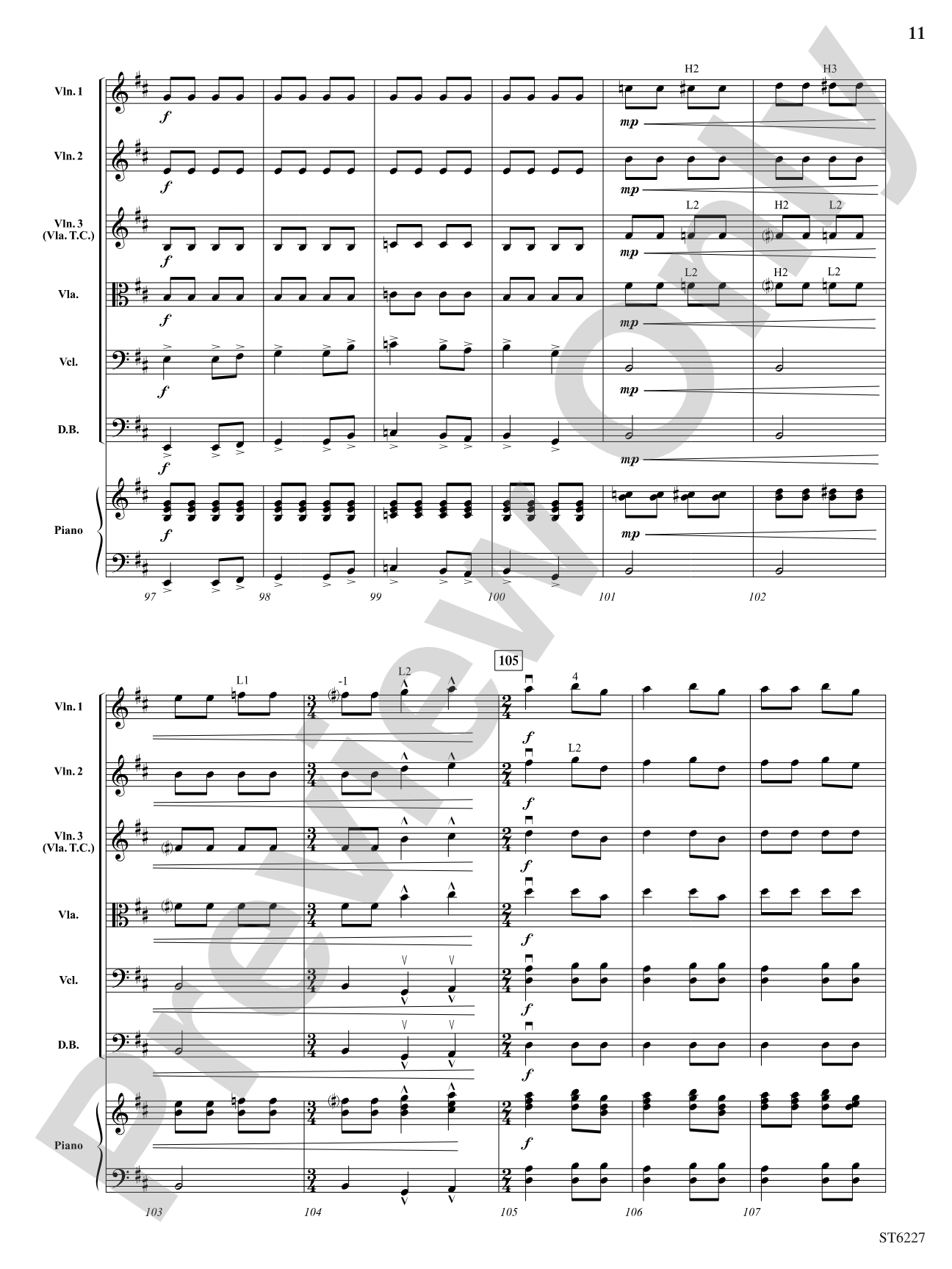 Galop!: String Orchestra Conductor Score & Parts