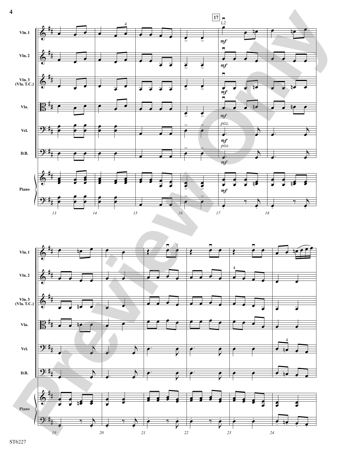 Galop!: String Orchestra Conductor Score & Parts