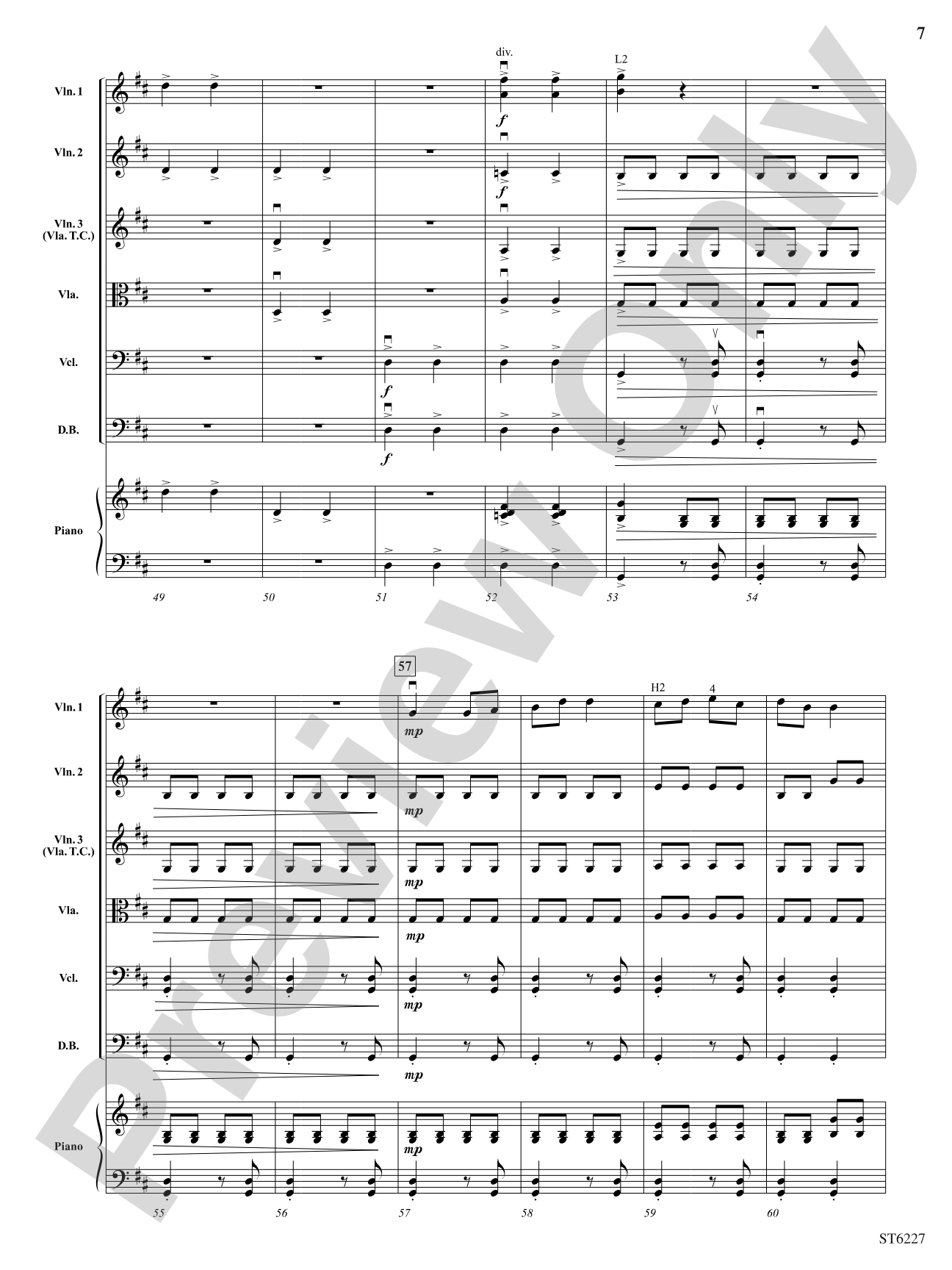 Galop!: String Orchestra Conductor Score & Parts