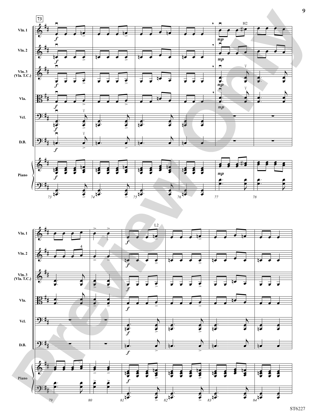 Galop!: String Orchestra Conductor Score & Parts