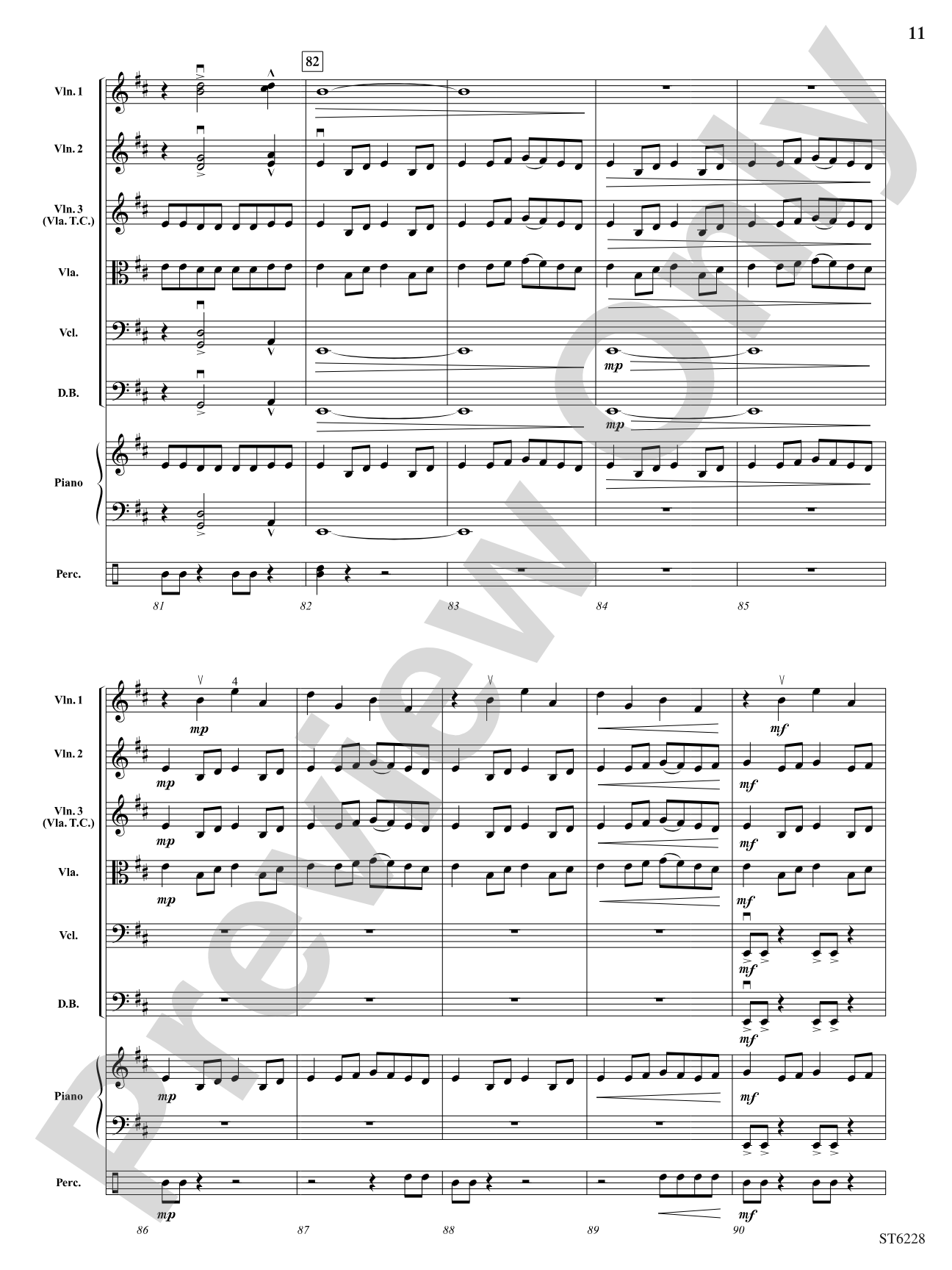 Hunting the Wild Beast: String Orchestra Conductor Score & Parts