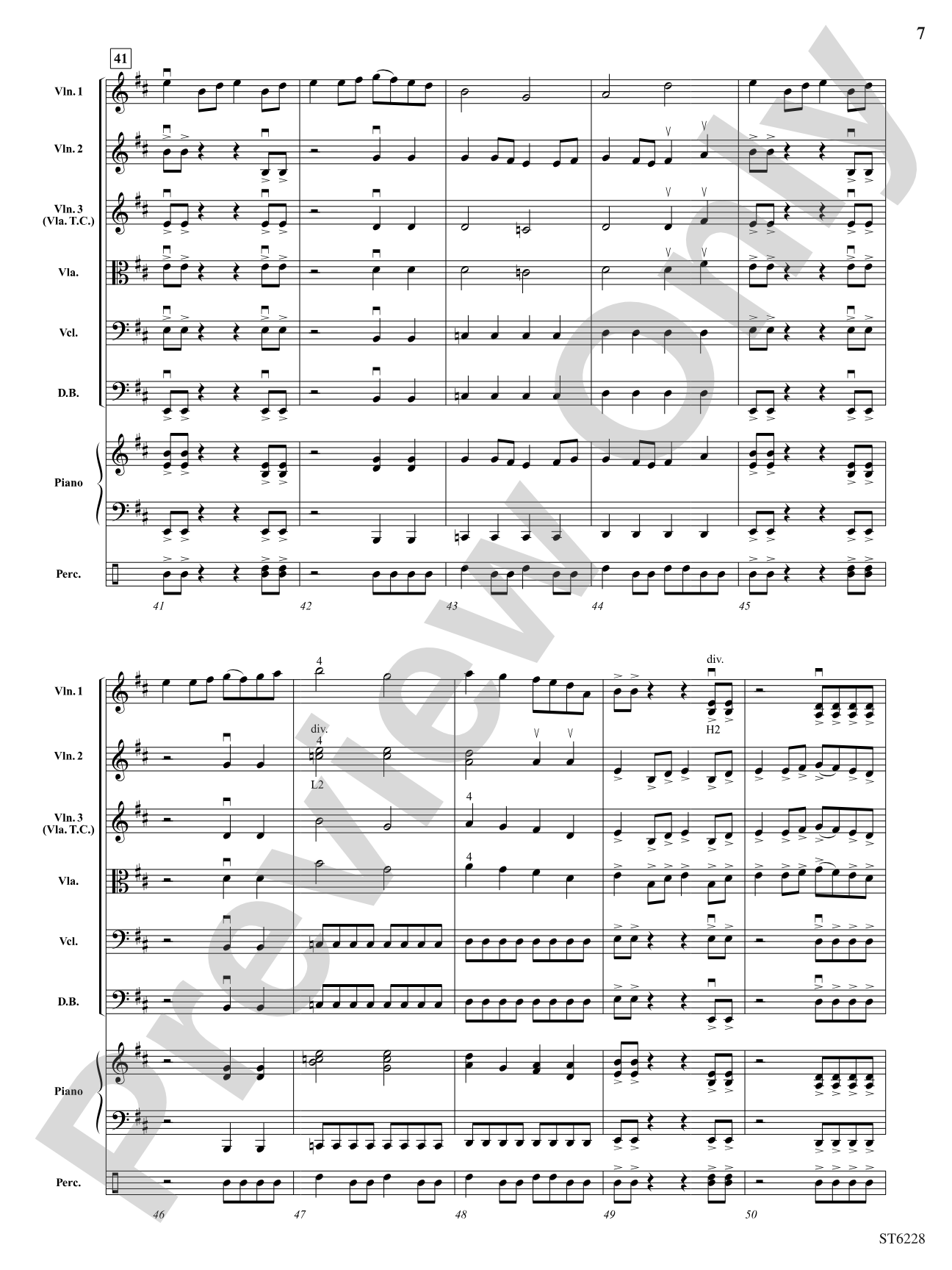 Hunting the Wild Beast: String Orchestra Conductor Score & Parts