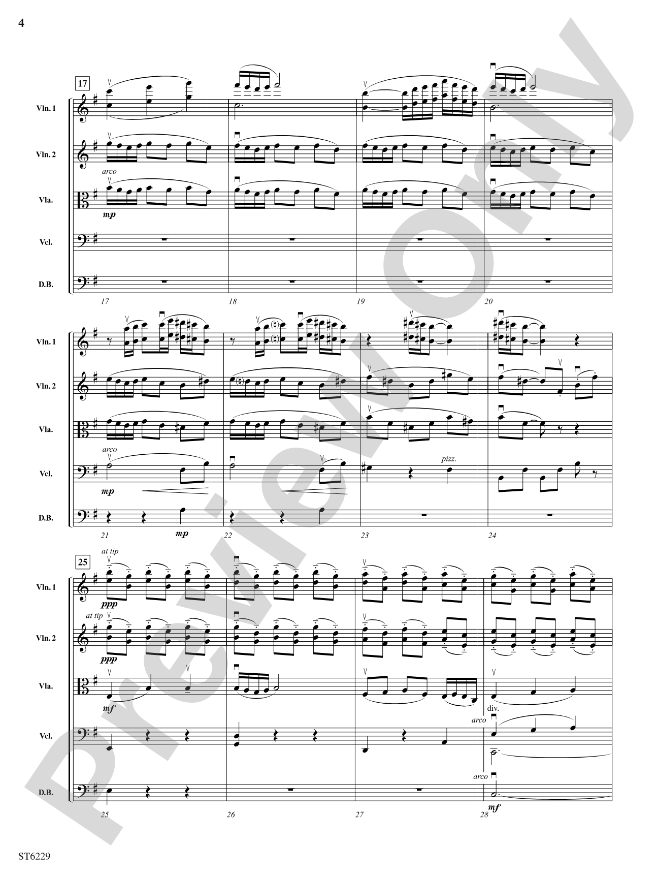 Minuet from Petite Suite: String Orchestra Conductor Score & Parts