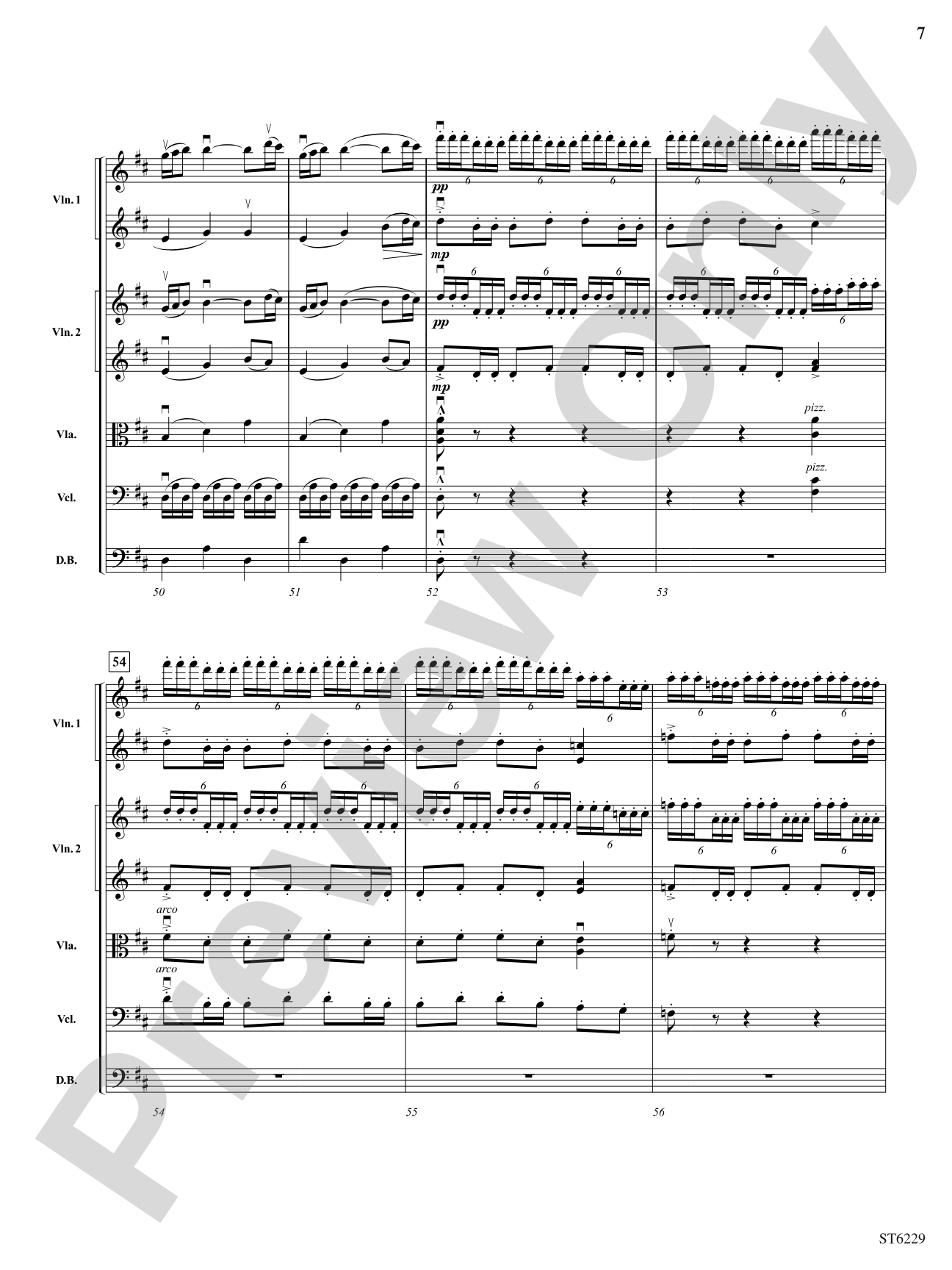 Minuet from Petite Suite: String Orchestra Conductor Score & Parts