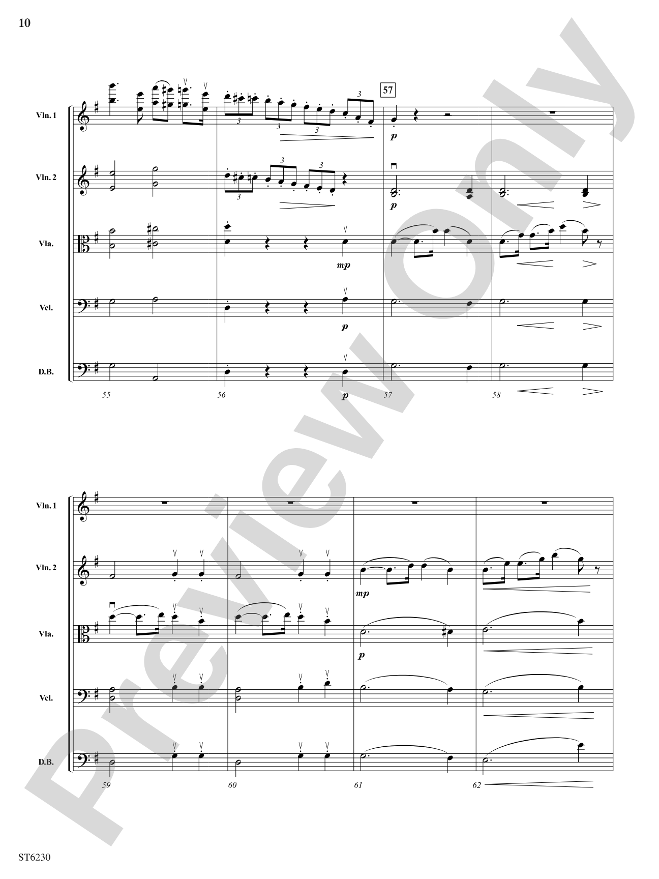 Prelude to Act III of Lohengrin: String Orchestra Conductor Score & Parts