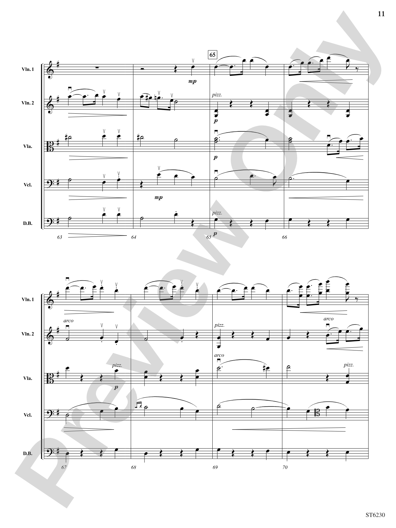 Prelude to Act III of Lohengrin: String Orchestra Conductor Score & Parts