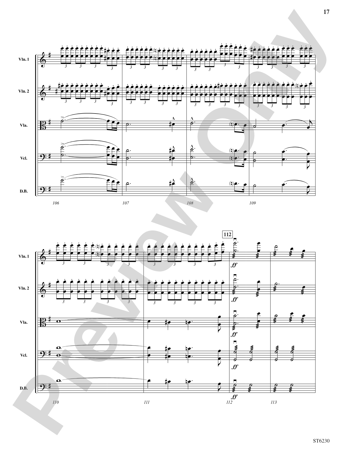 Prelude to Act III of Lohengrin: String Orchestra Conductor Score & Parts