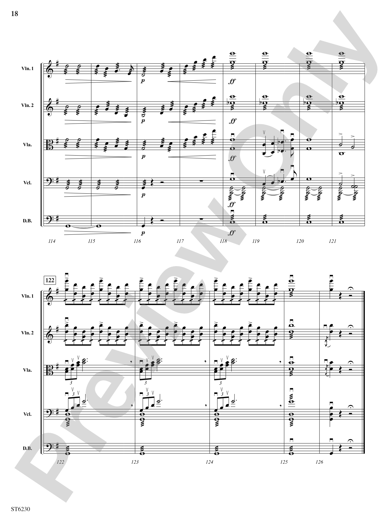 Prelude to Act III of Lohengrin: String Orchestra Conductor Score & Parts