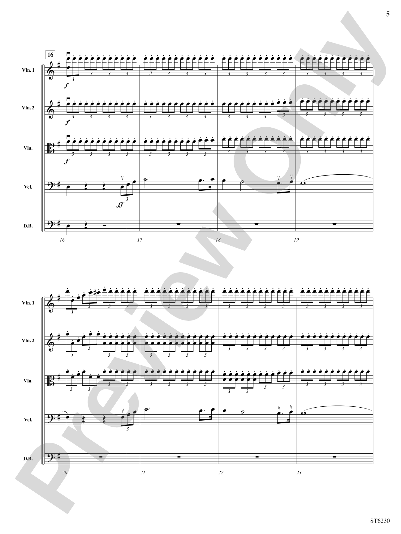 Prelude to Act III of Lohengrin: String Orchestra Conductor Score & Parts