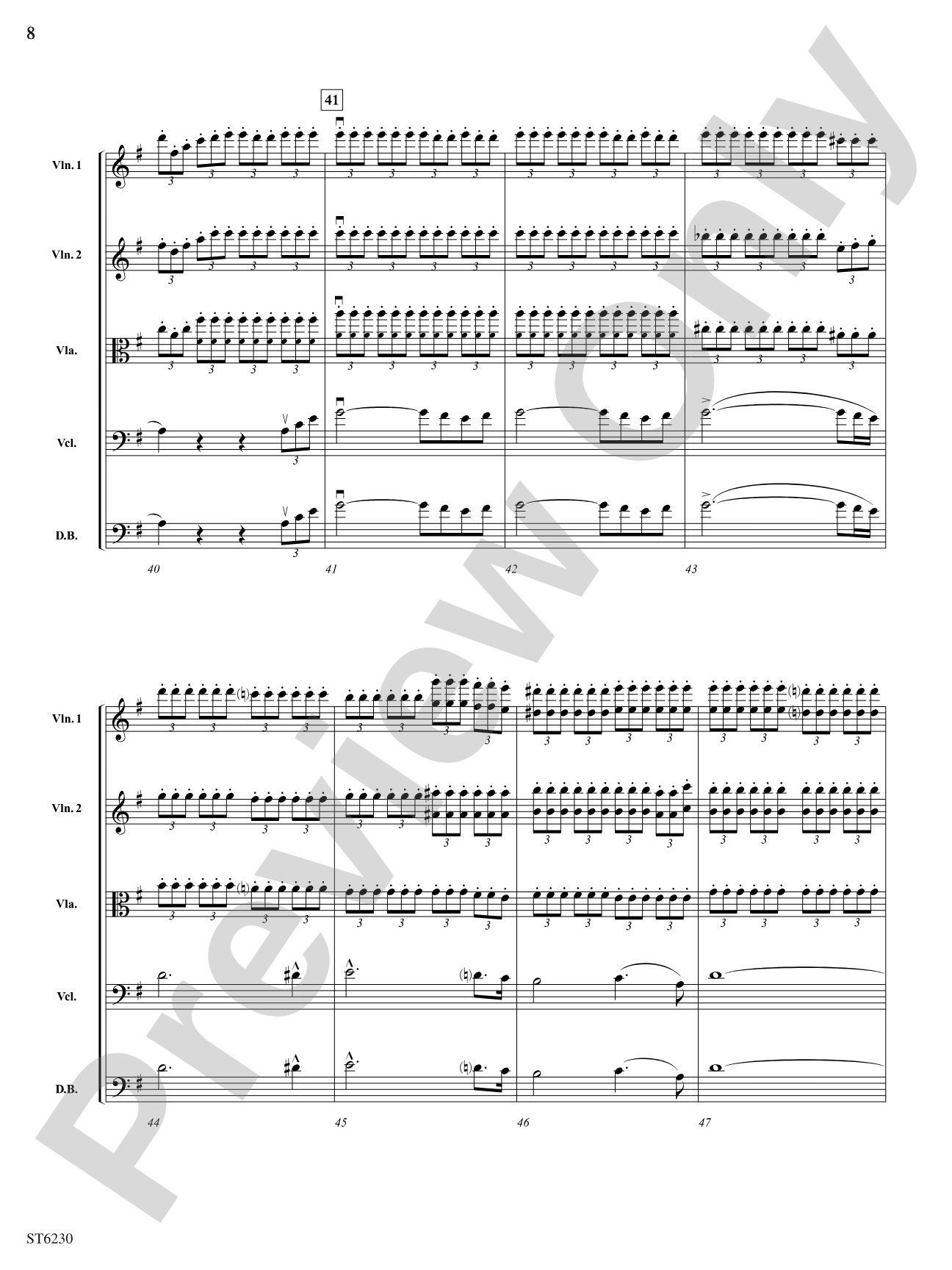 Prelude to Act III of Lohengrin: String Orchestra Conductor Score & Parts