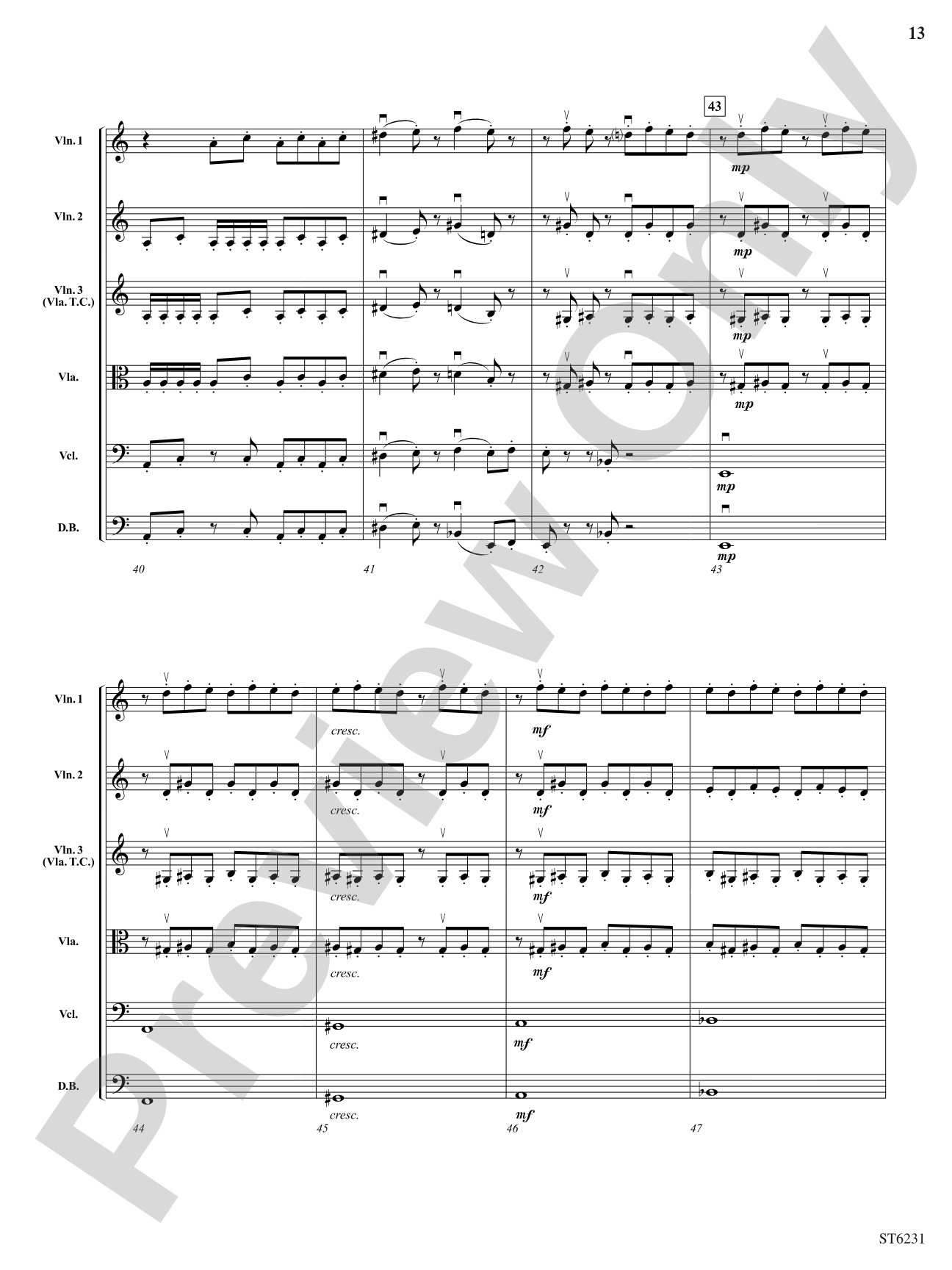 What Dreams May Come: String Orchestra Conductor Score & Parts