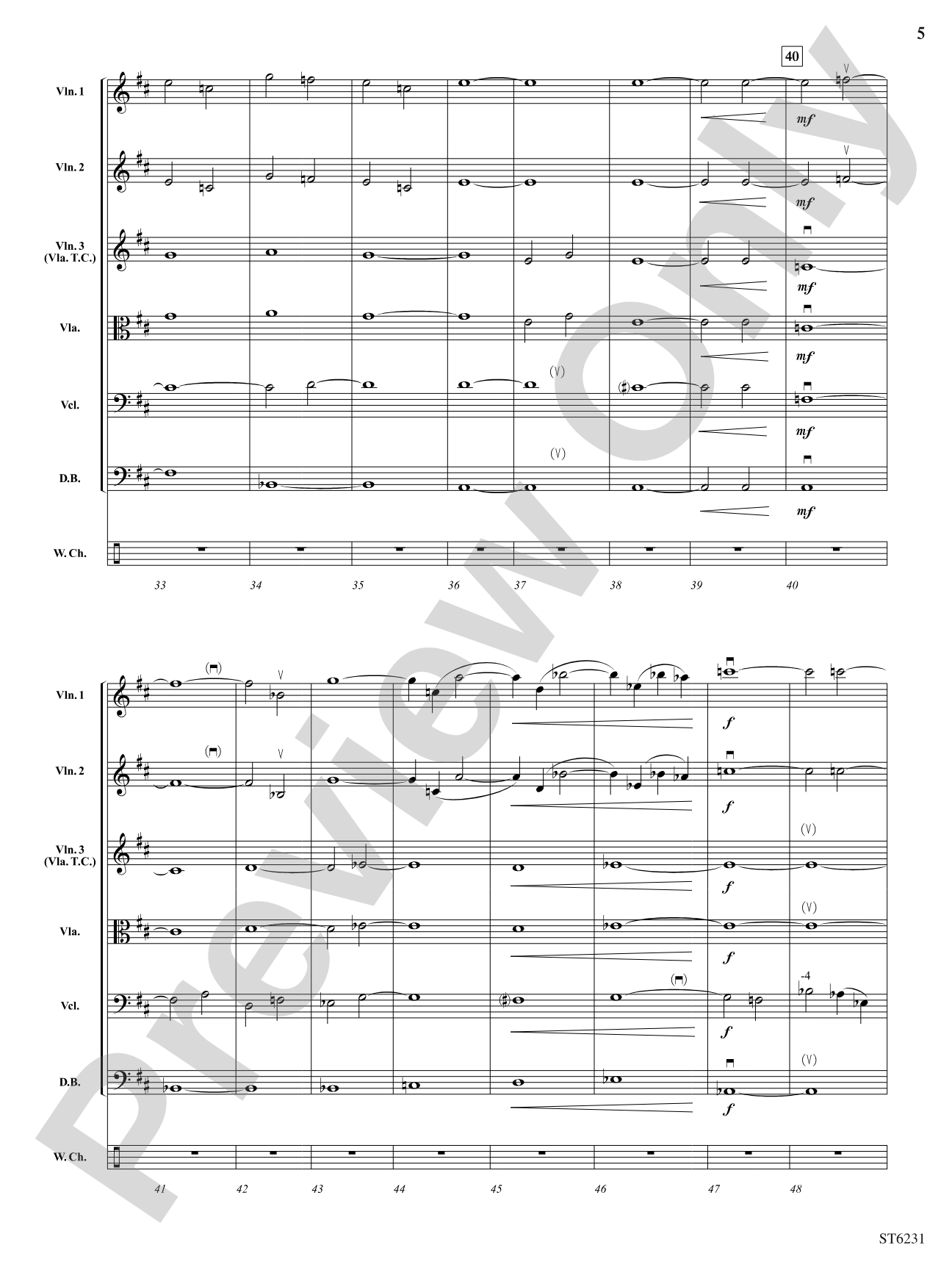 What Dreams May Come: String Orchestra Conductor Score & Parts