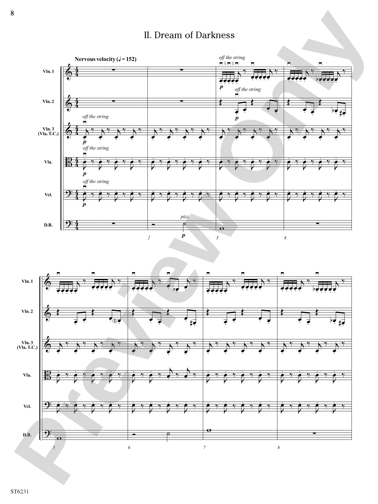 What Dreams May Come: String Orchestra Conductor Score & Parts