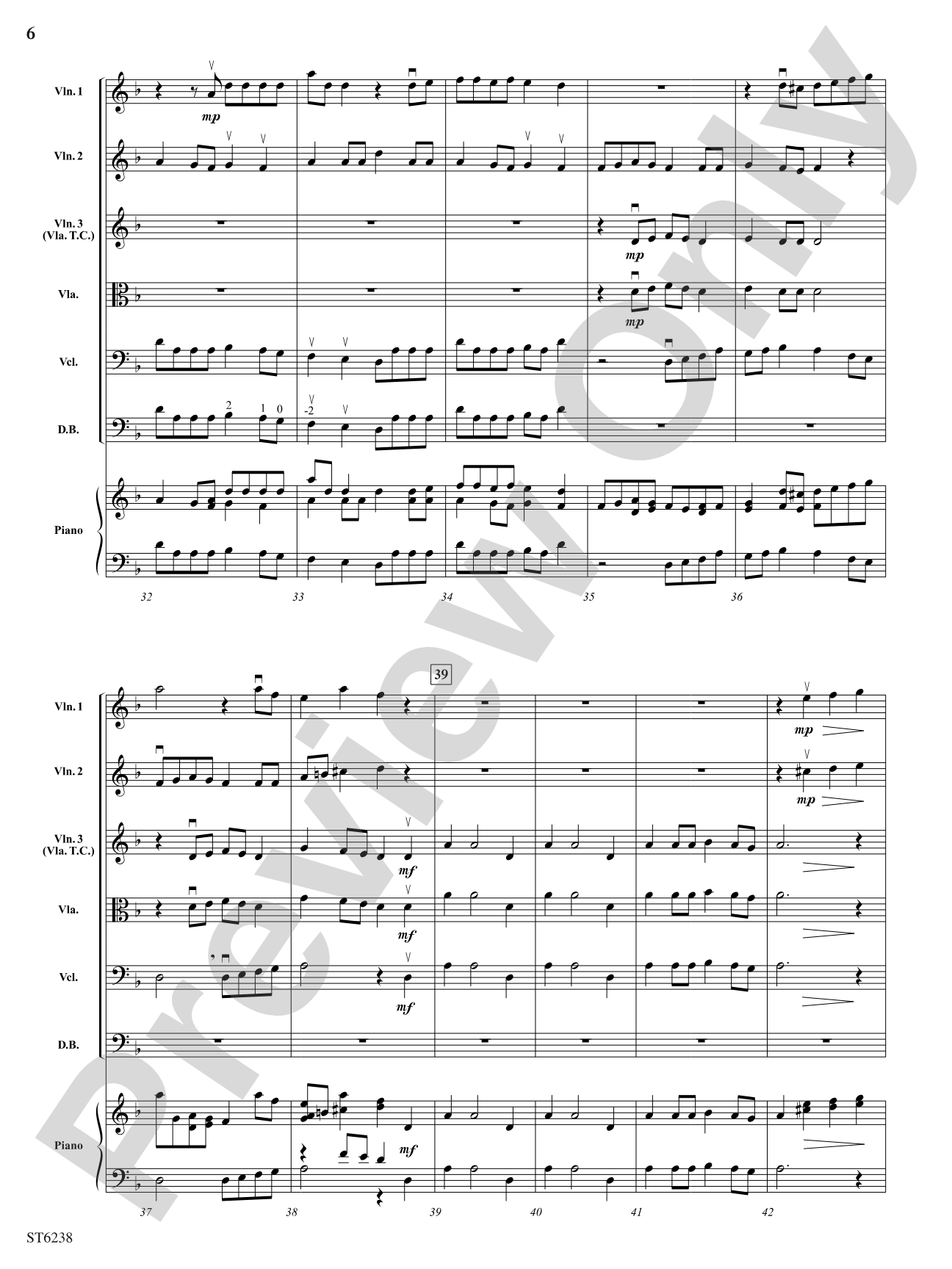 Fantasy on "Oh Chanukah": String Orchestra Conductor Score & Parts