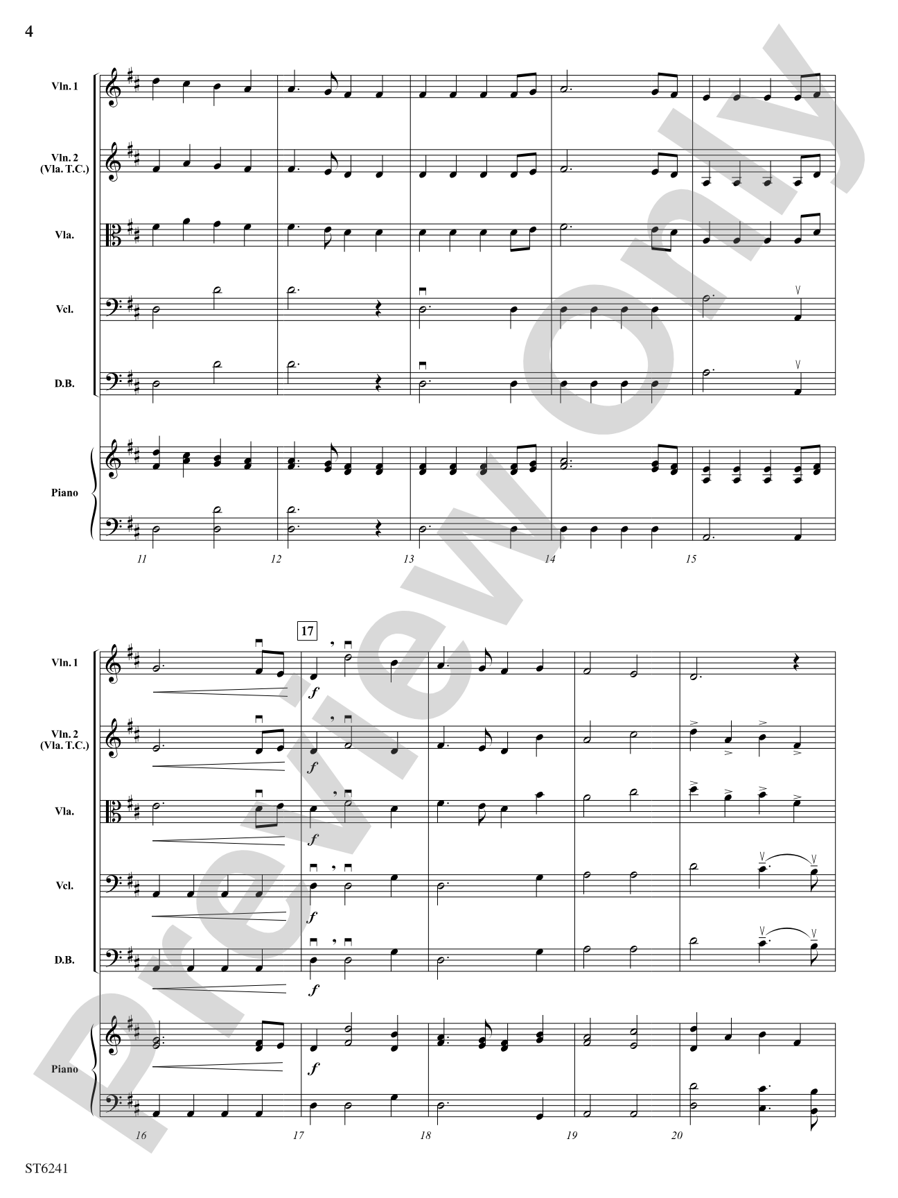 Make a Joyful Noise: Score