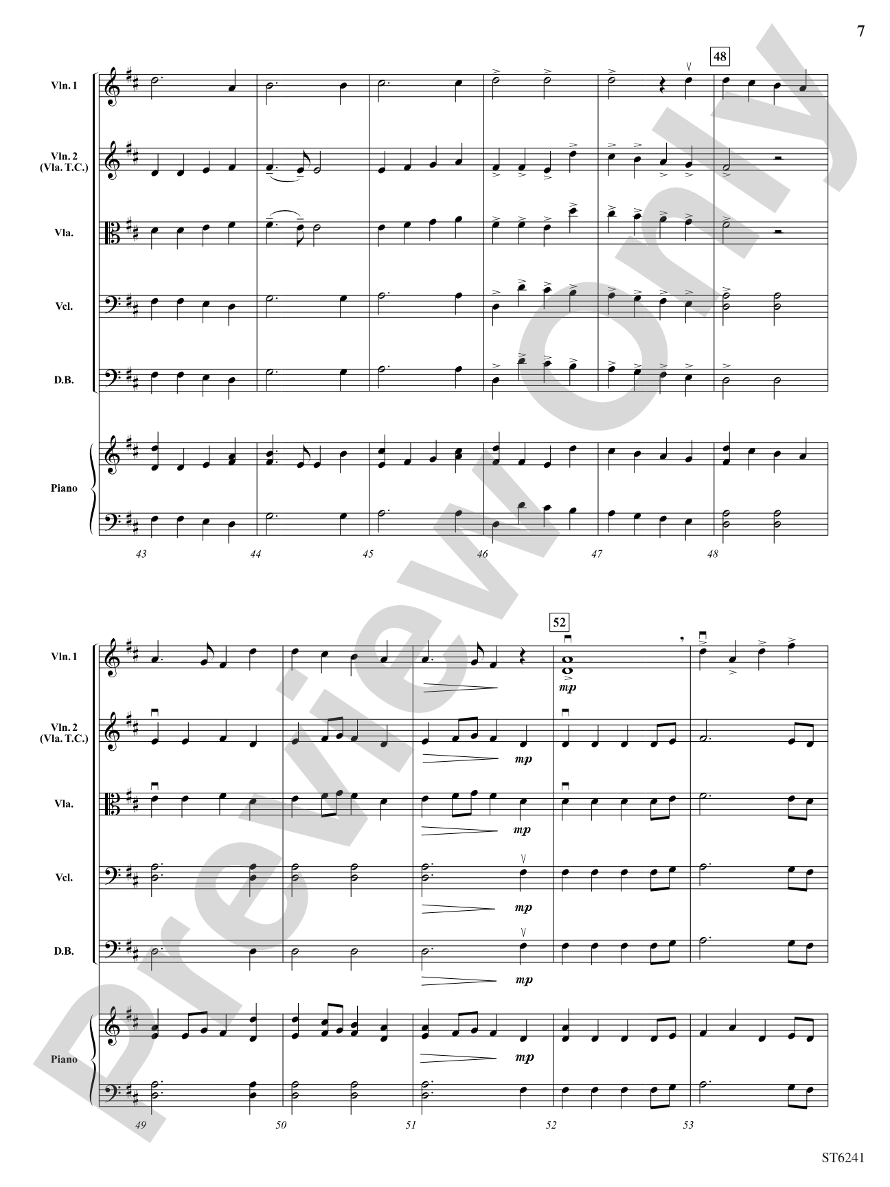Make a Joyful Noise: Score