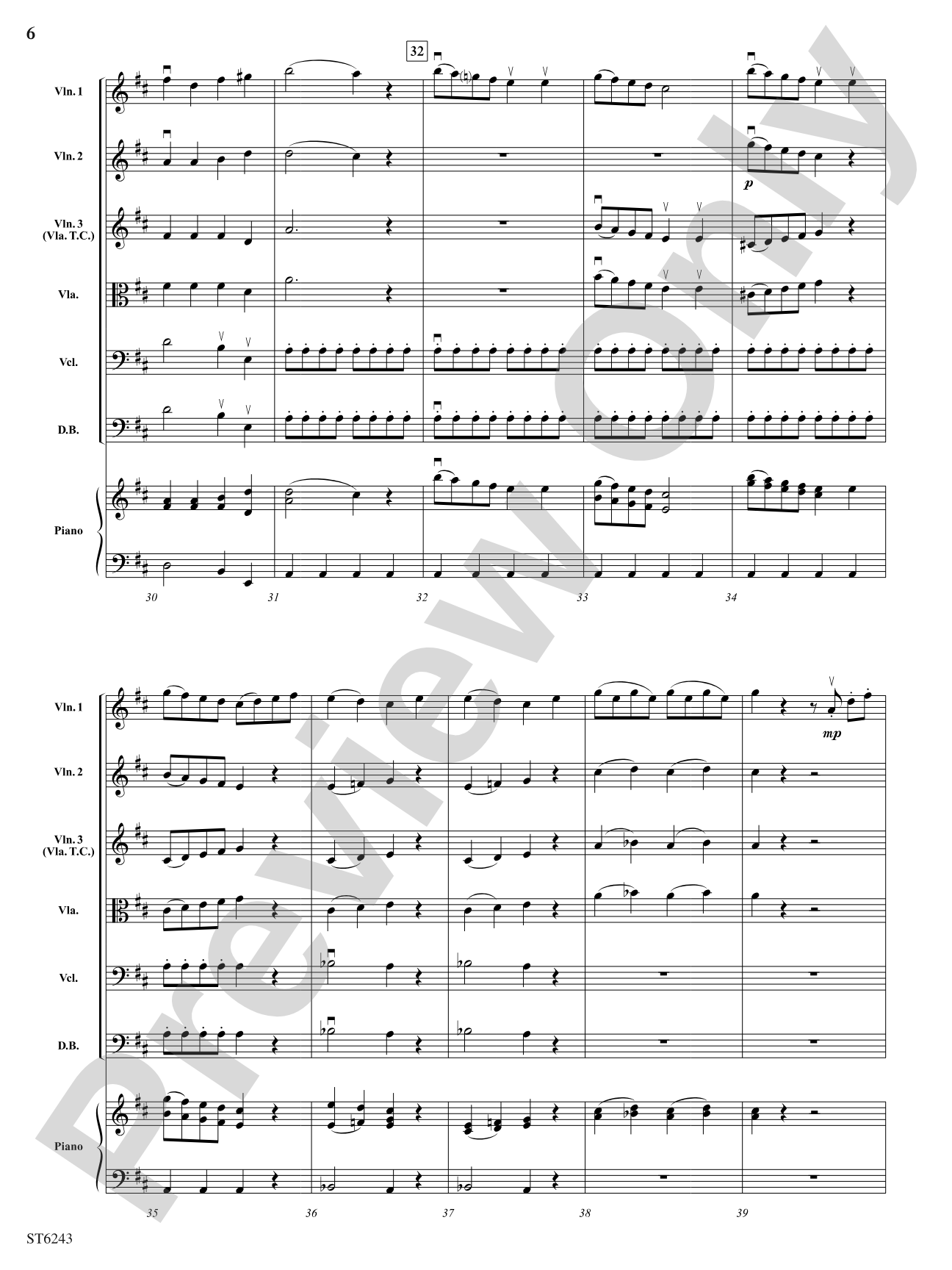 Rondo from Eine Kleine Nachtmusik: String Orchestra Conductor Score & Parts