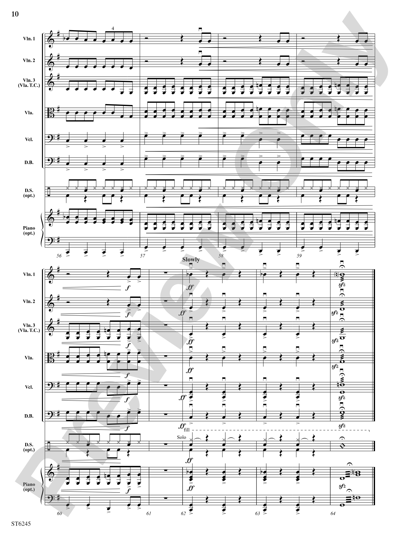 Rocket Out!: String Orchestra Conductor Score & Parts