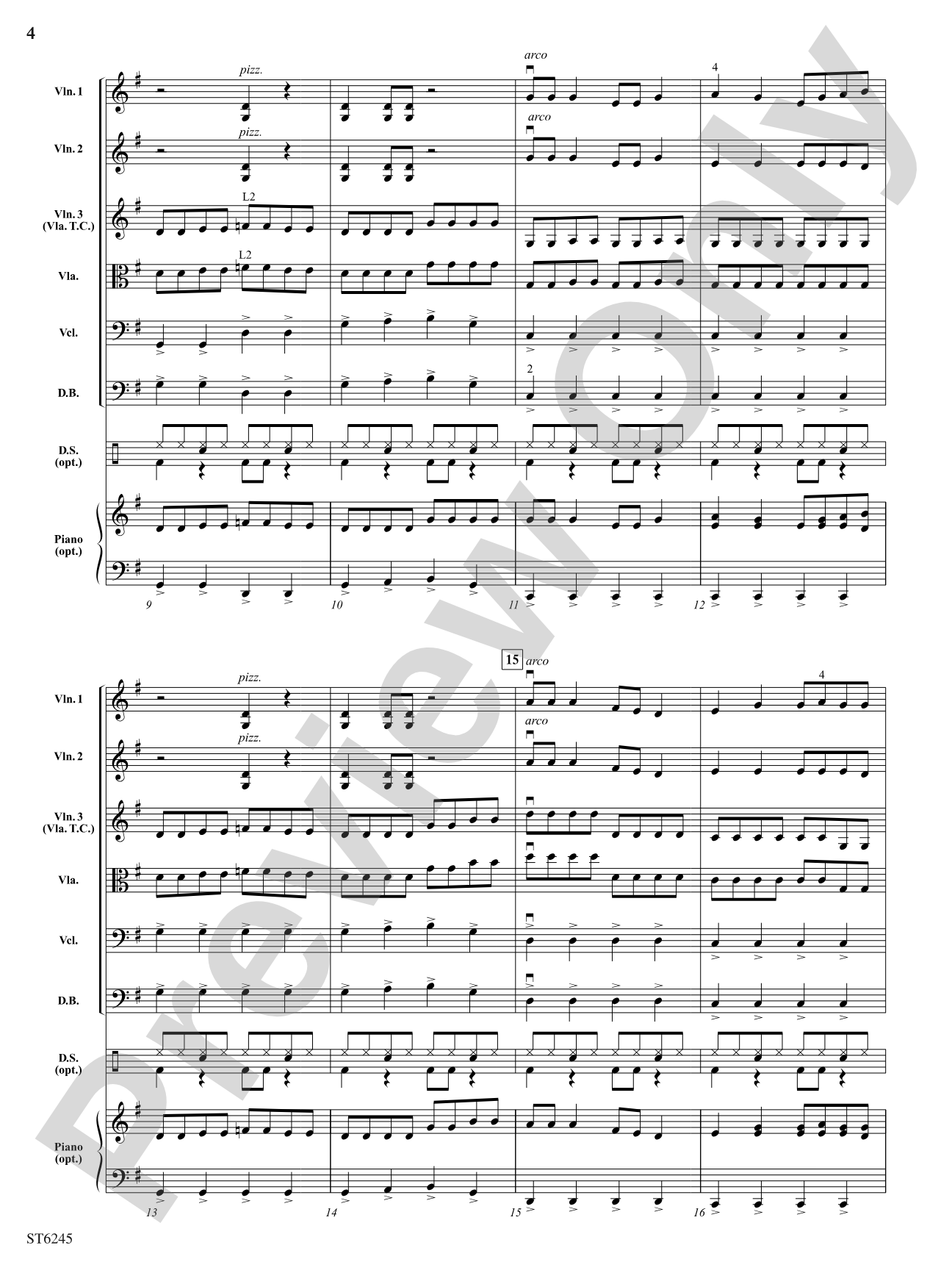 Rocket Out!: String Orchestra Conductor Score & Parts