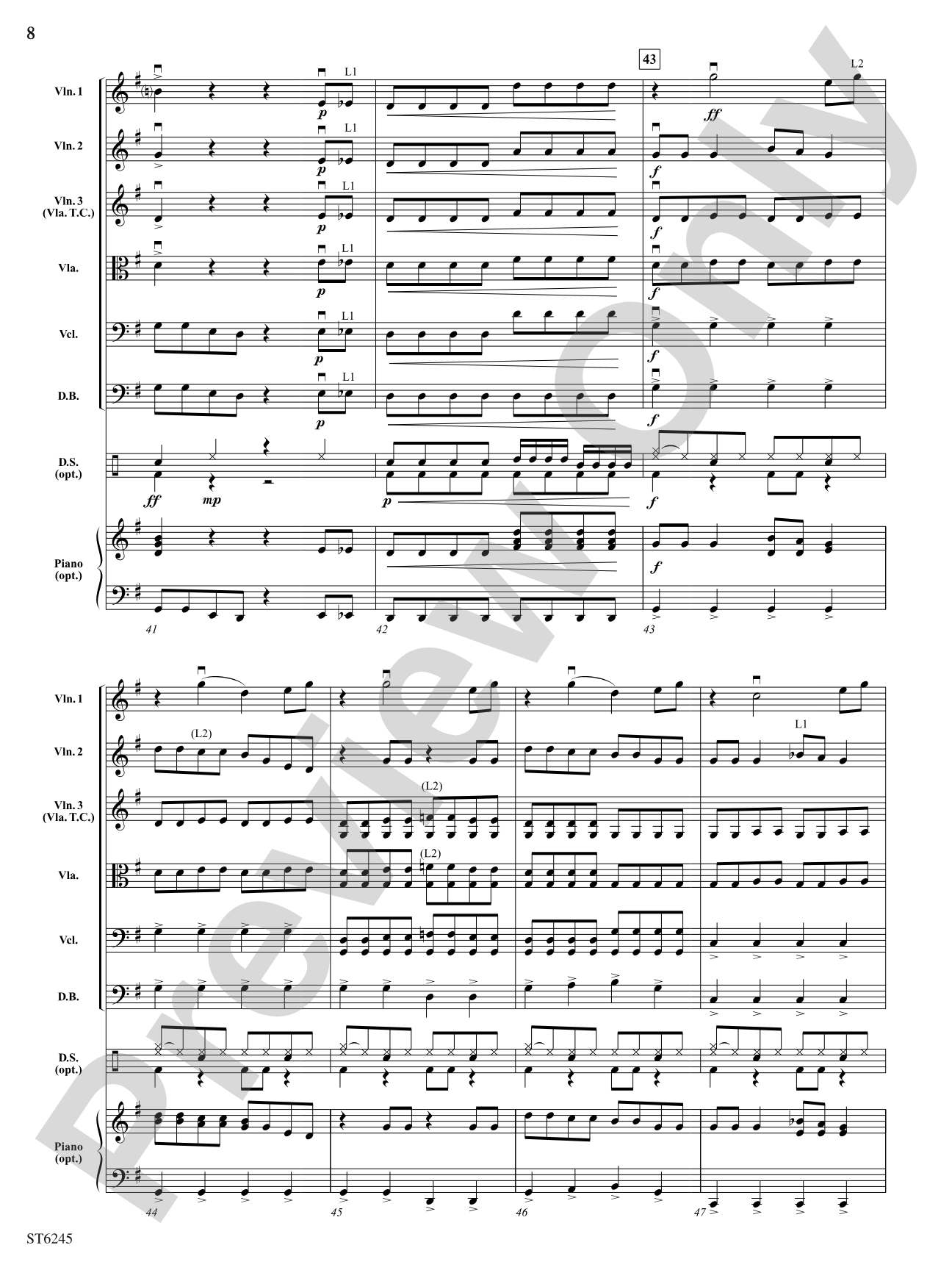 Rocket Out!: String Orchestra Conductor Score & Parts