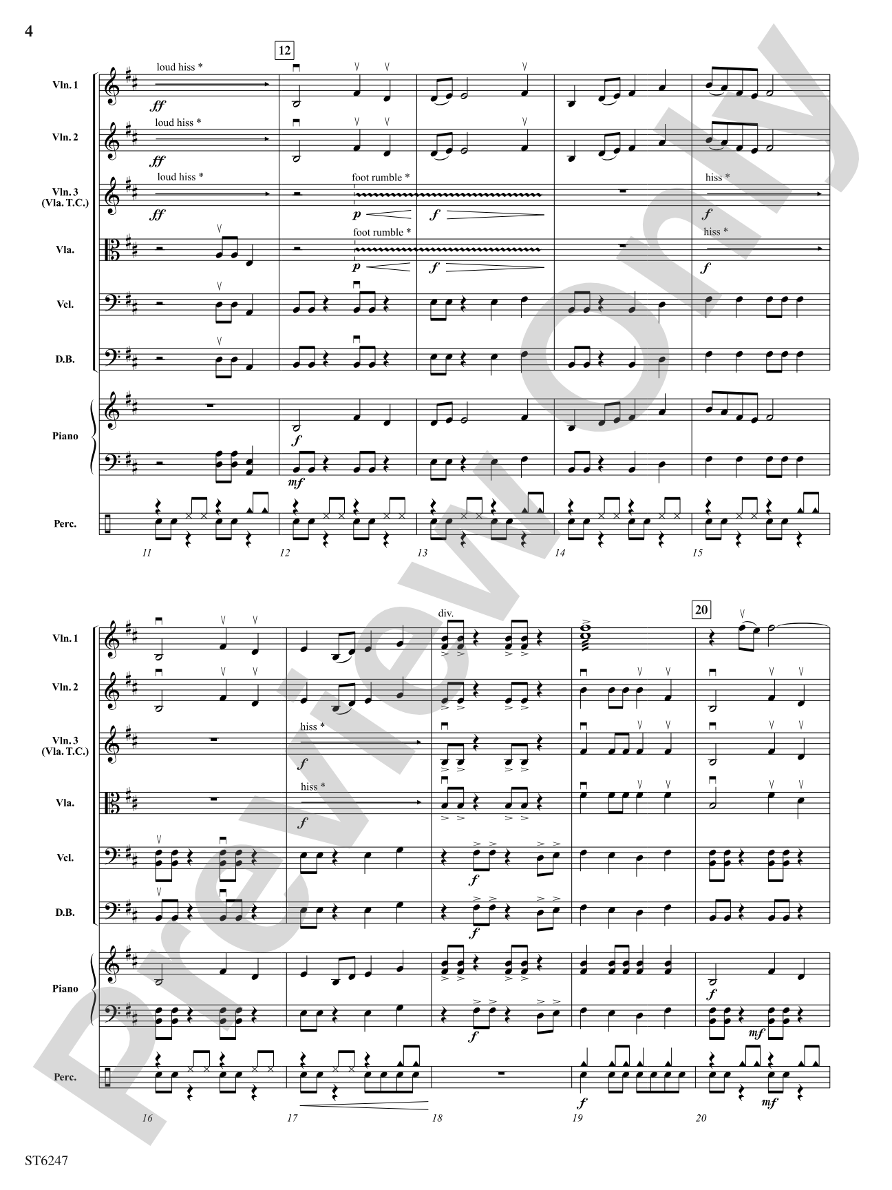 Carpathia: String Orchestra Conductor Score & Parts