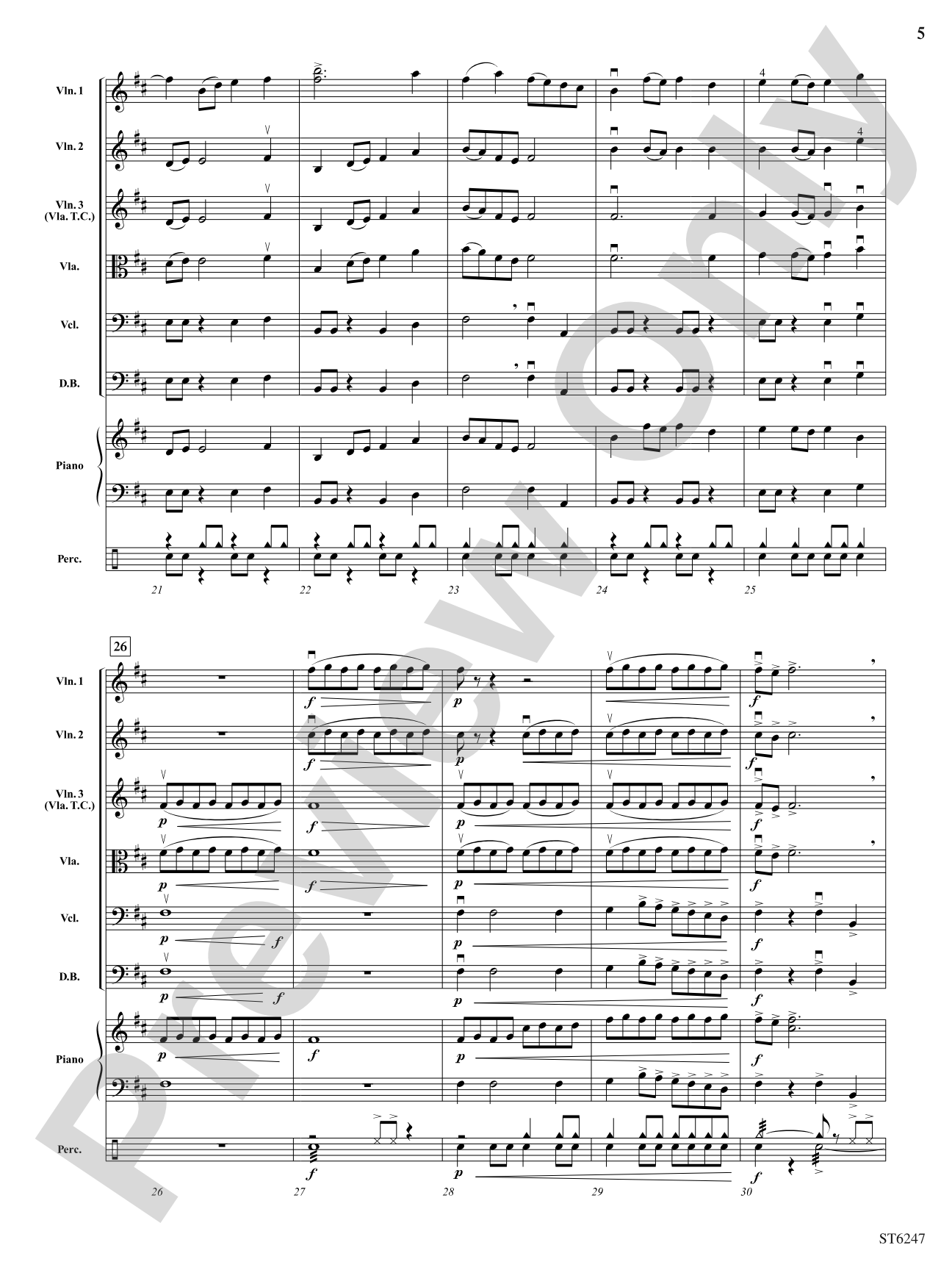 Carpathia: String Orchestra Conductor Score & Parts