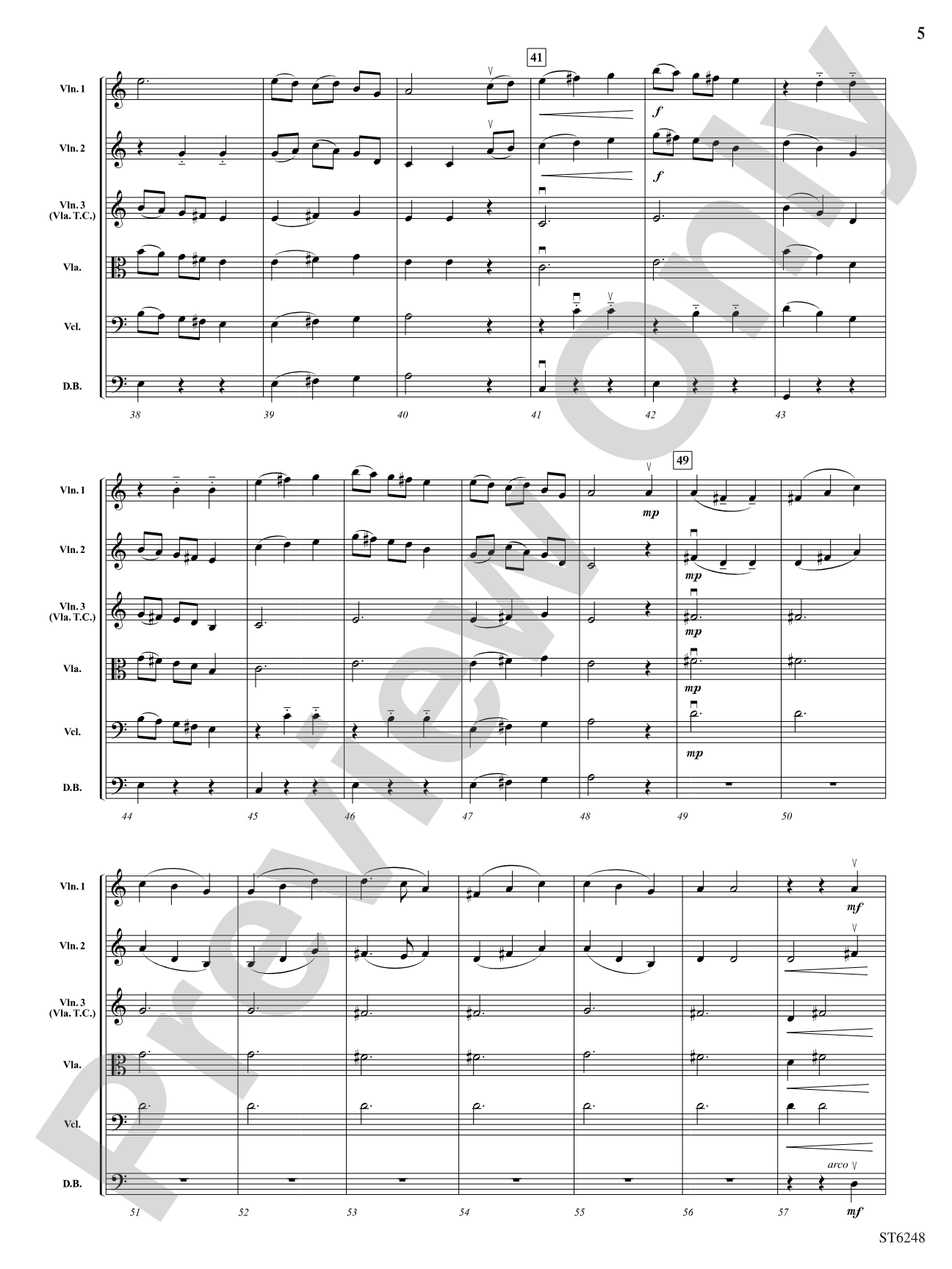 Nordic Waltzes: String Orchestra Conductor Score & Parts