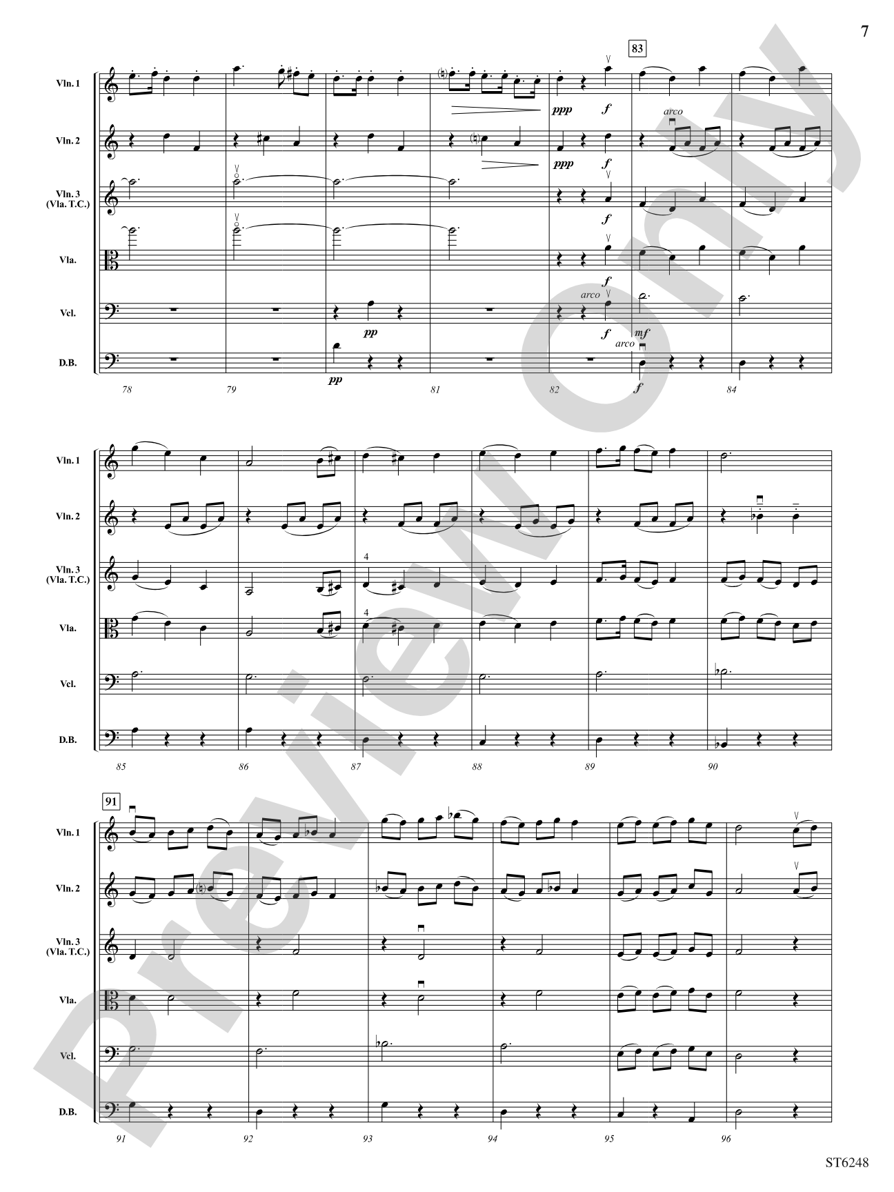 Nordic Waltzes: String Orchestra Conductor Score & Parts