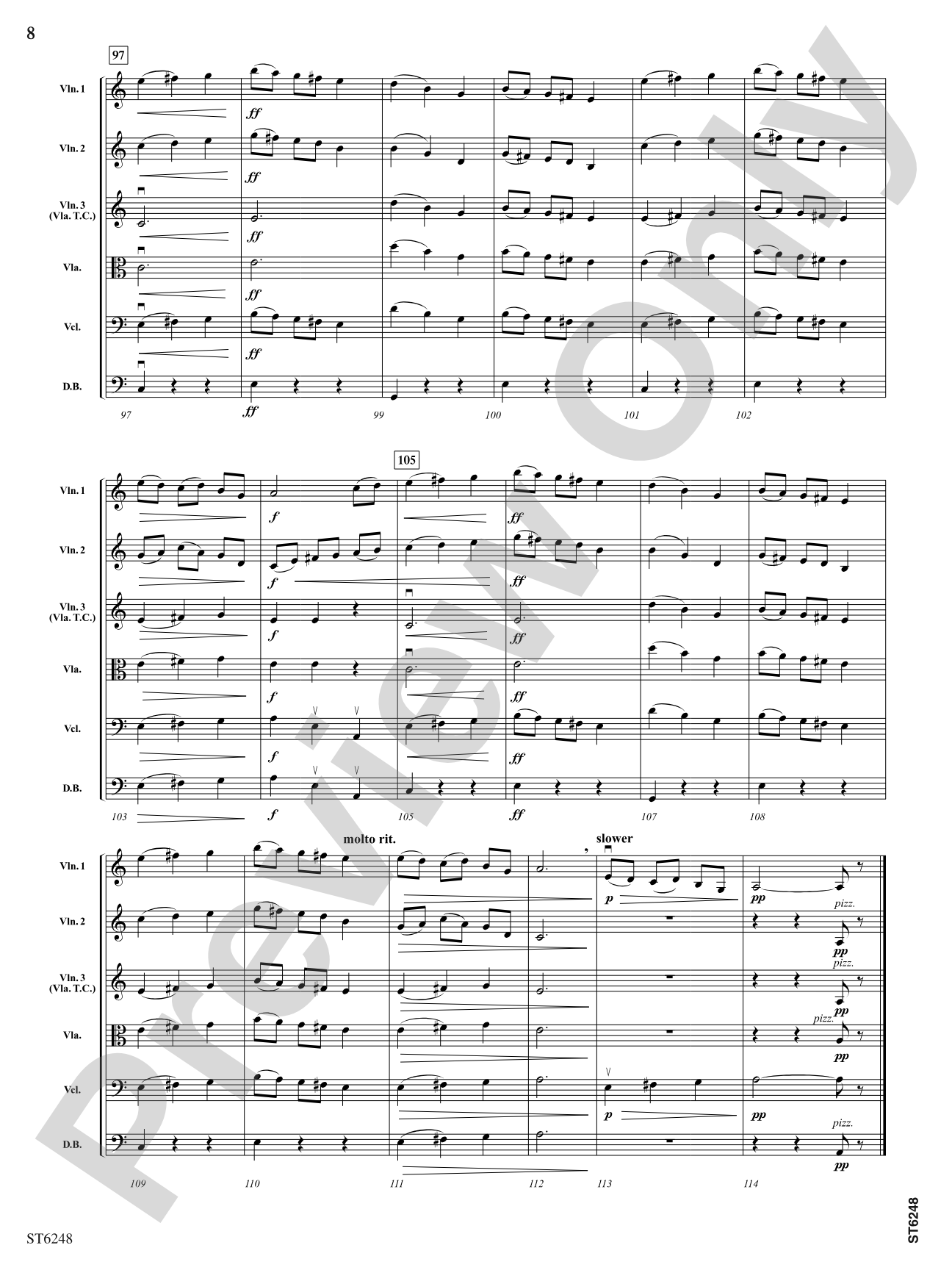 Nordic Waltzes: String Orchestra Conductor Score & Parts