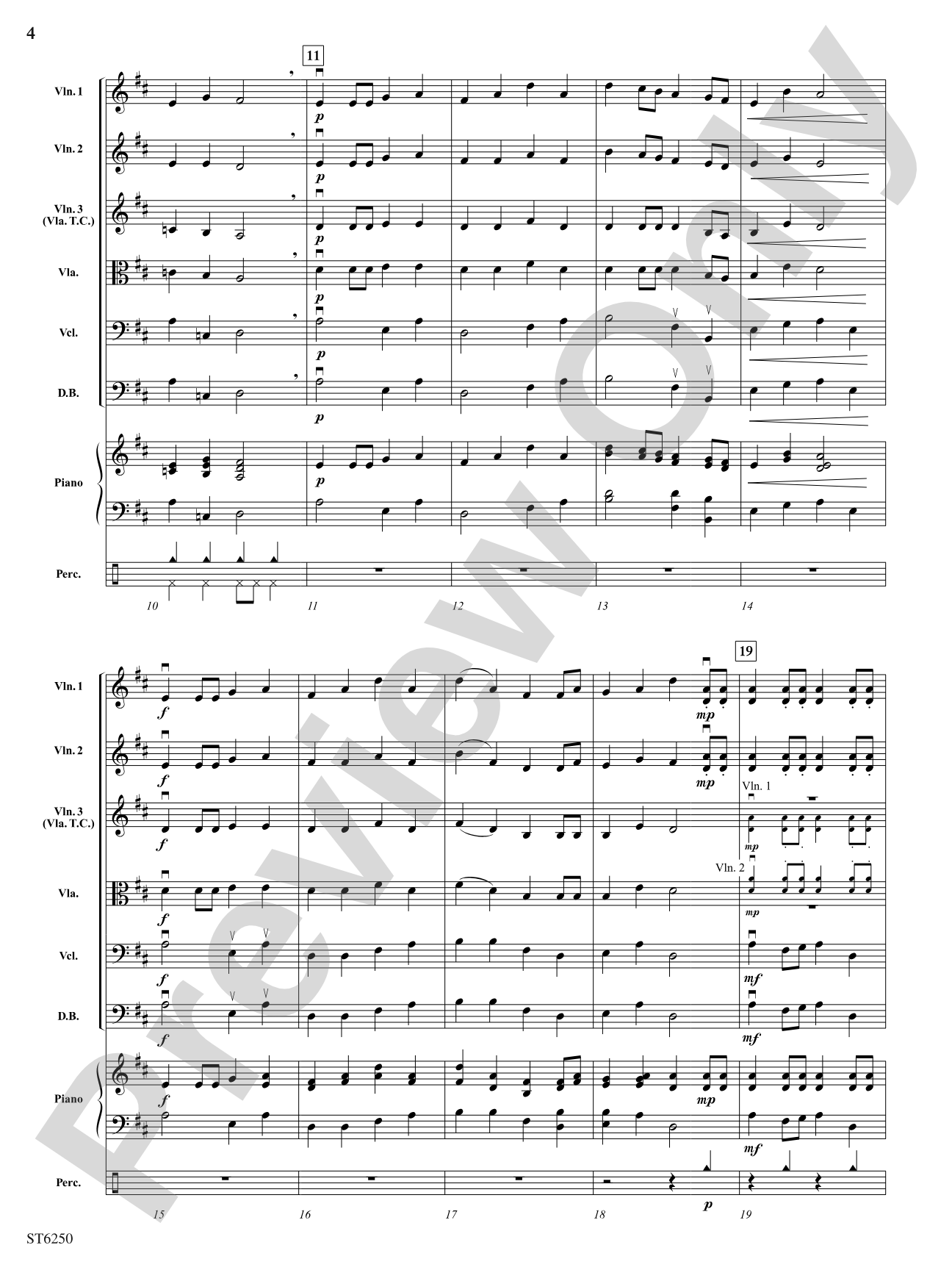 Court Promenade: String Orchestra Conductor Score & Parts