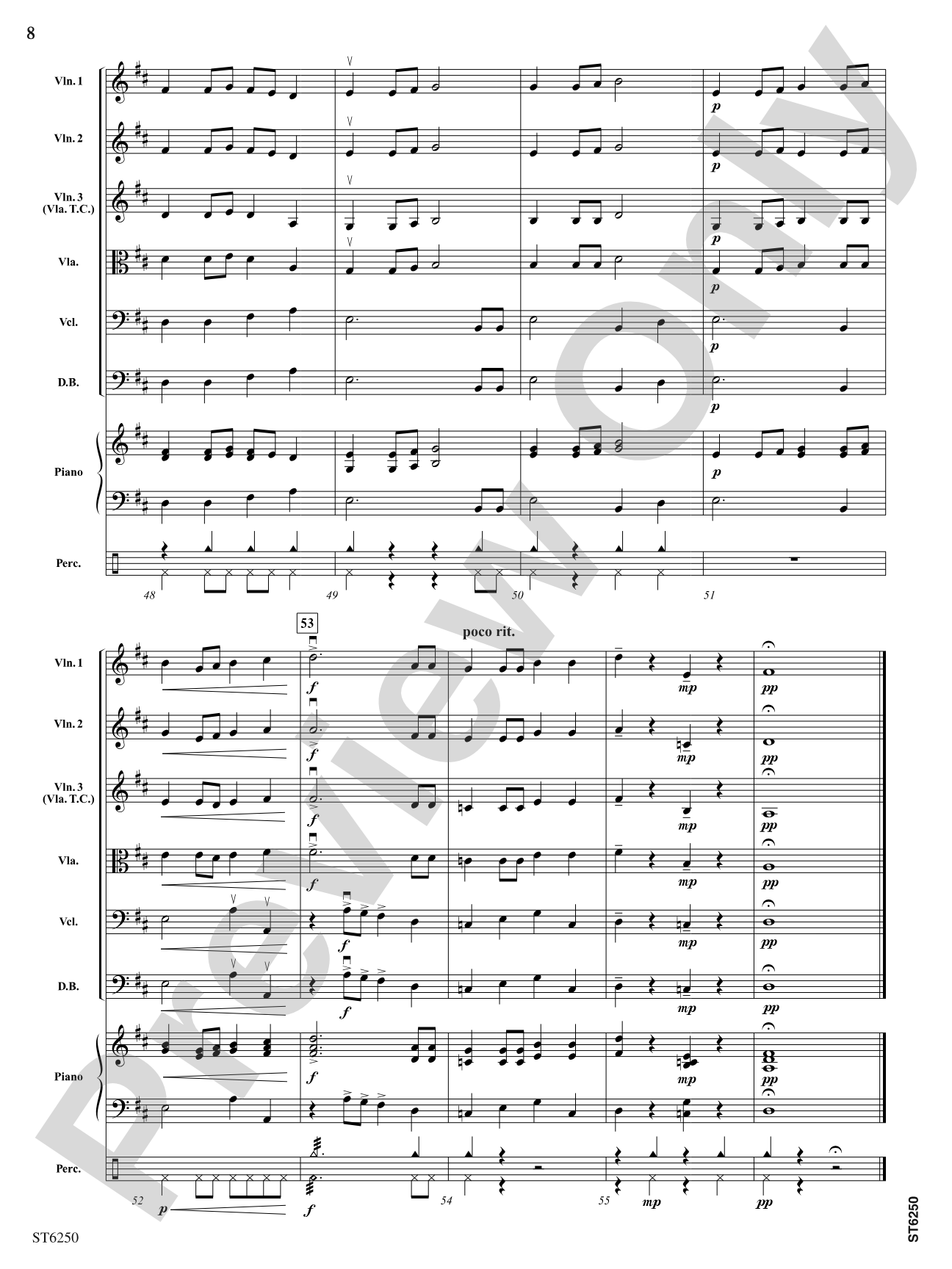 Court Promenade: String Orchestra Conductor Score & Parts