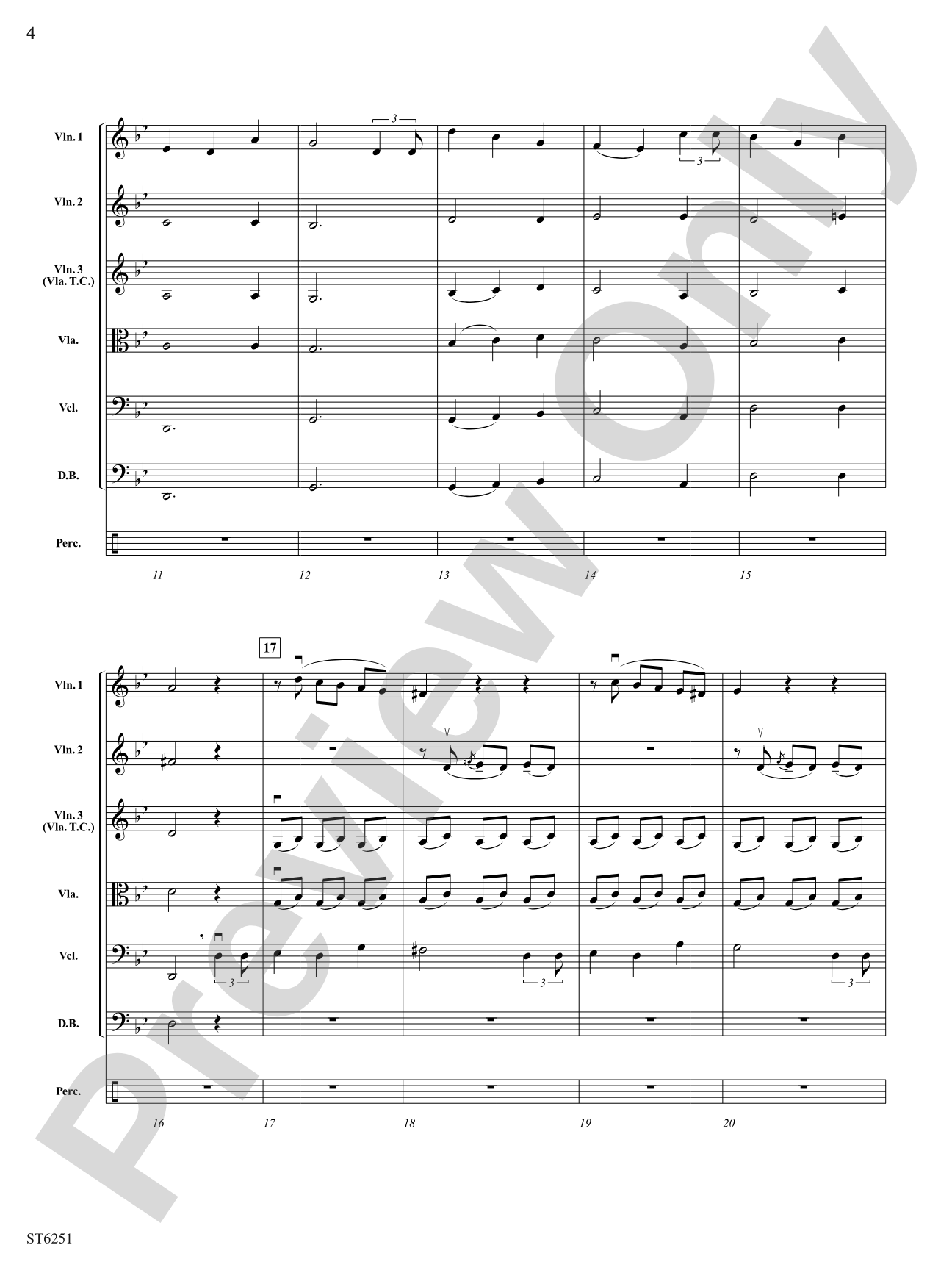 A Minor Case of the Birthday Blues: String Orchestra Conductor Score & Parts