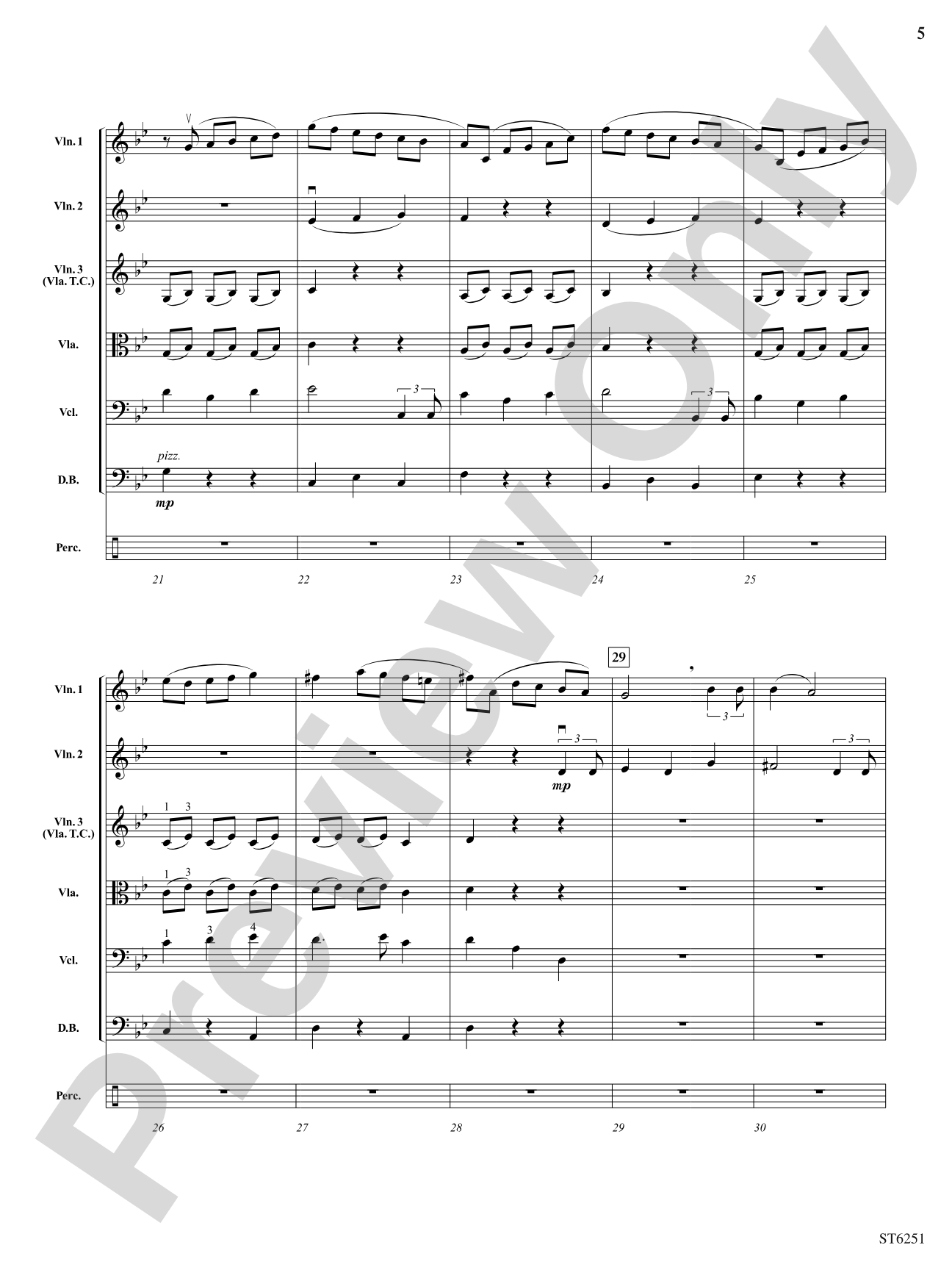 A Minor Case of the Birthday Blues: String Orchestra Conductor Score & Parts