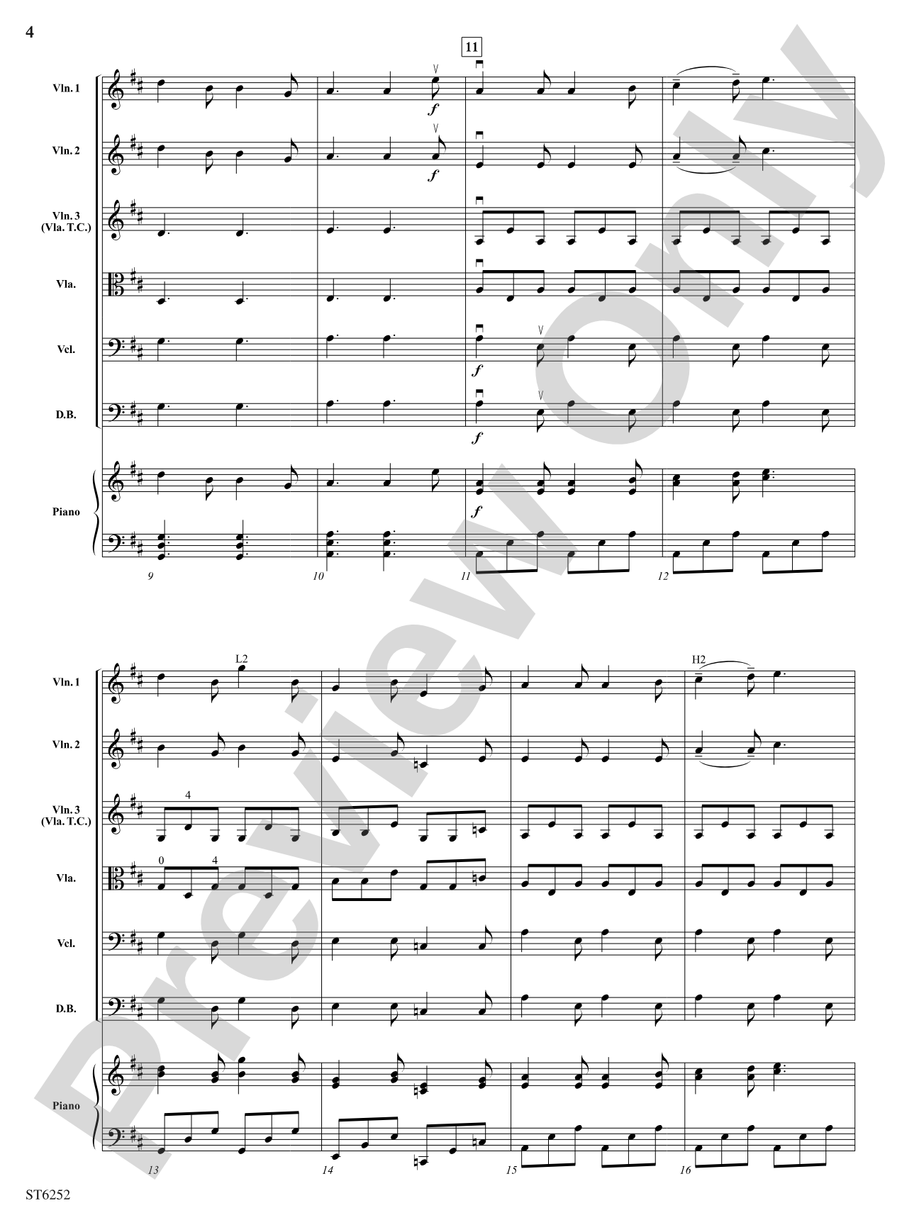 Irish Faire: String Orchestra Conductor Score & Parts