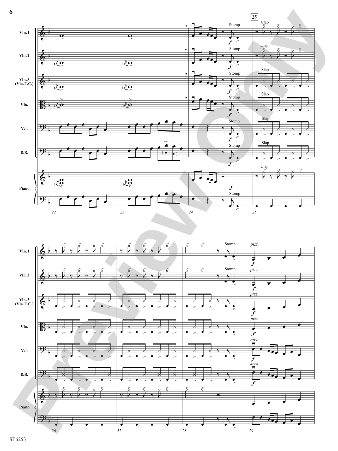 Country Hoedown: String Orchestra Conductor Score & Parts
