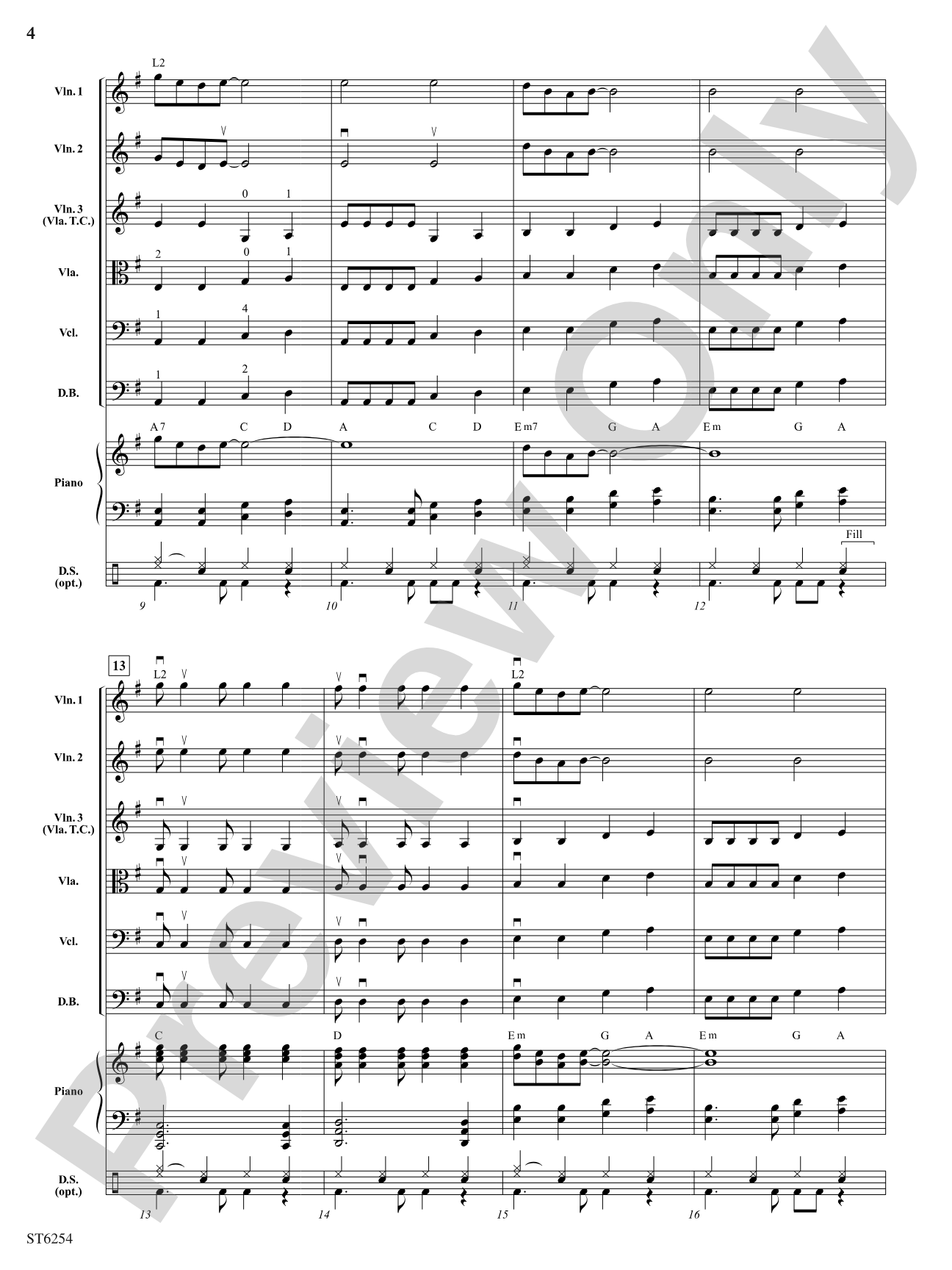 Rock Riffs: String Orchestra Conductor Score & Parts