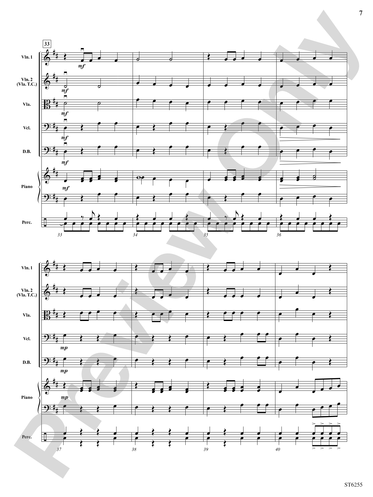 Samba La Bamba: String Orchestra Conductor Score & Parts