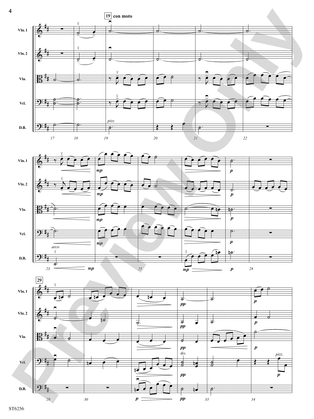 Dreaming: String Orchestra Conductor Score & Parts