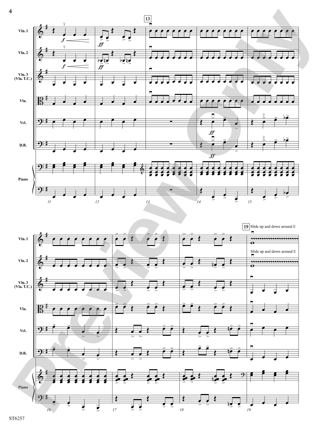 March of the Shadows: String Orchestra Conductor Score & Parts