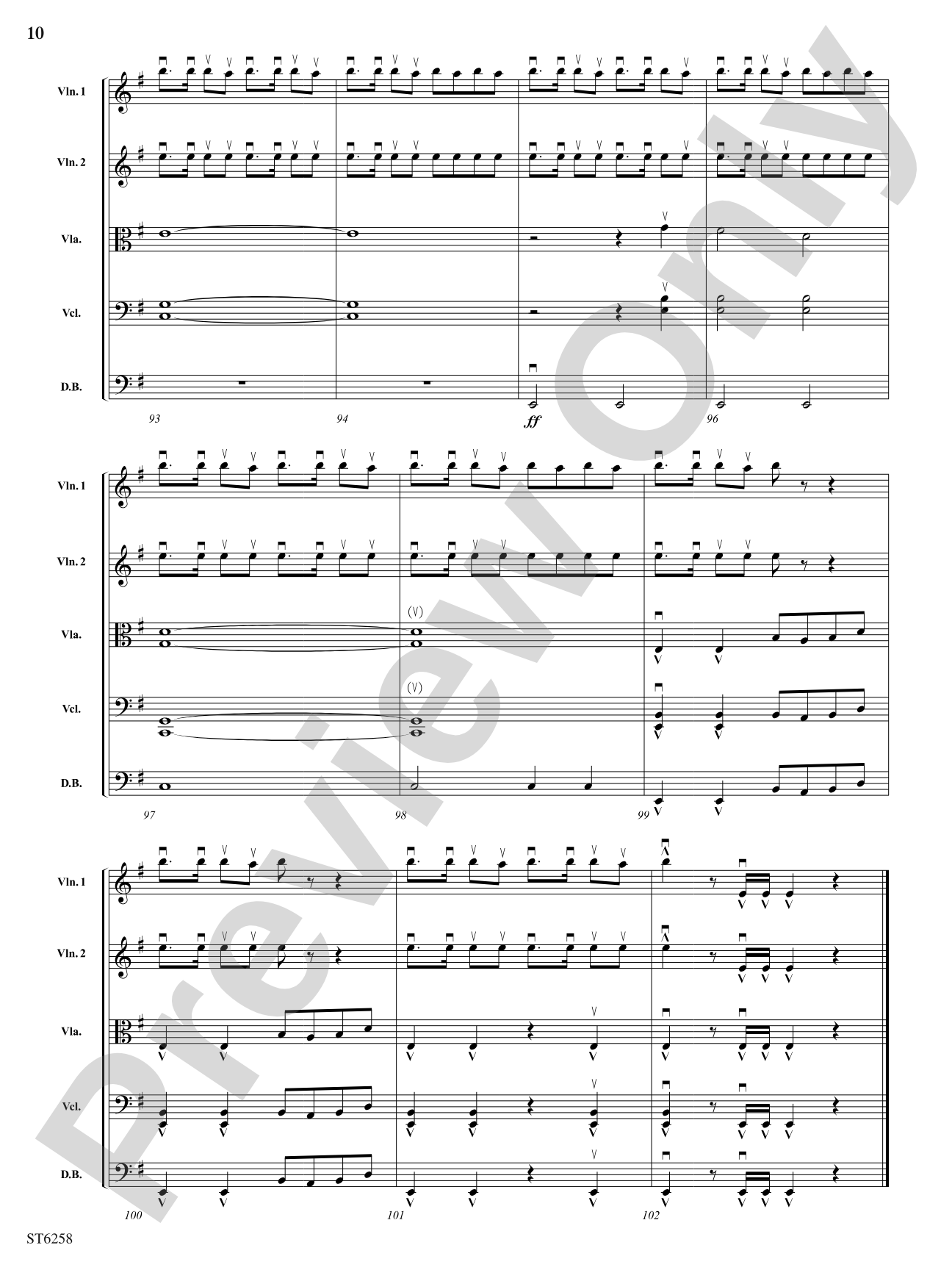 Legend of the Phantom Pirates: String Orchestra Conductor Score & Parts
