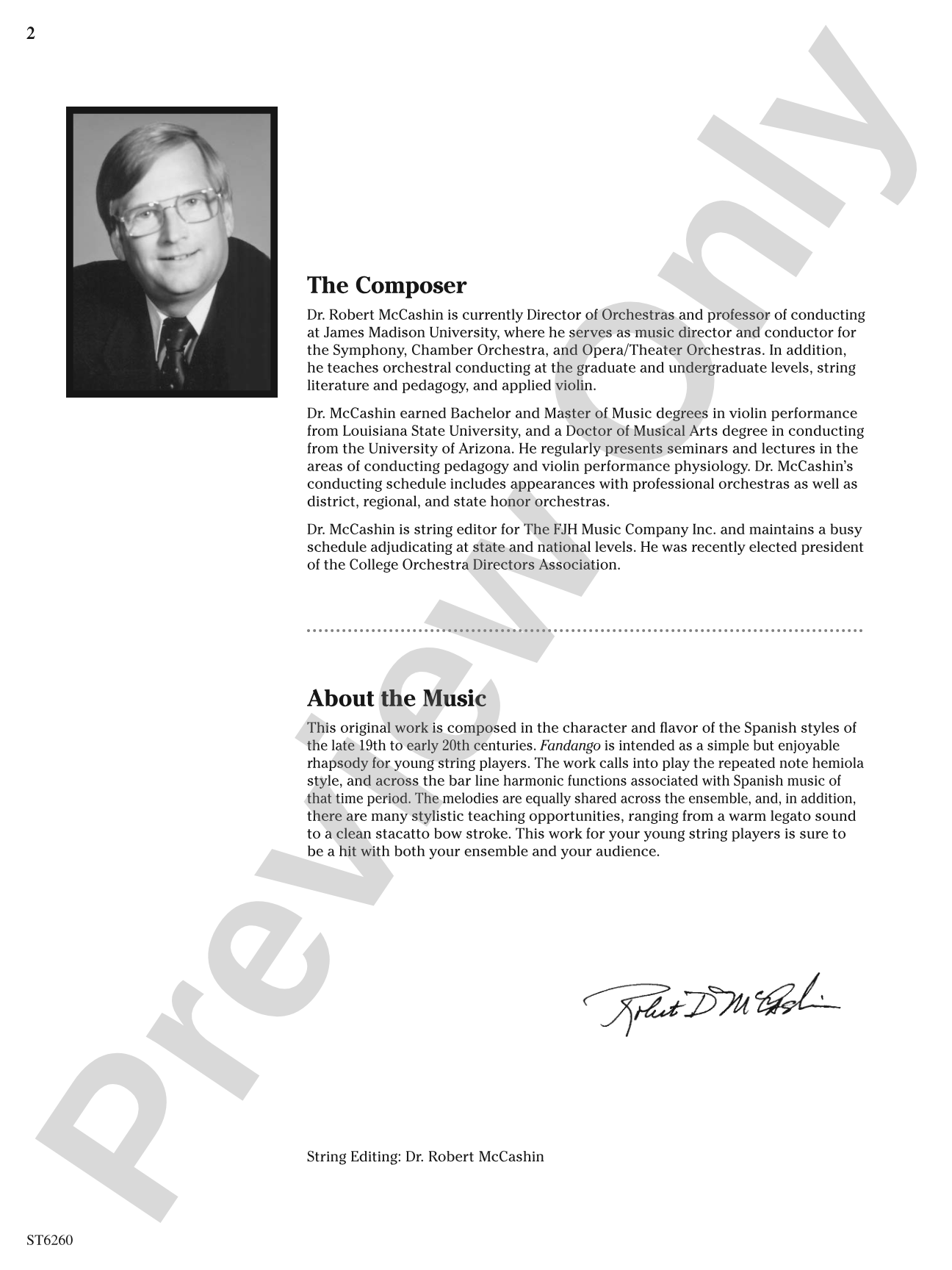 Fandango!: String Orchestra Conductor Score & Parts