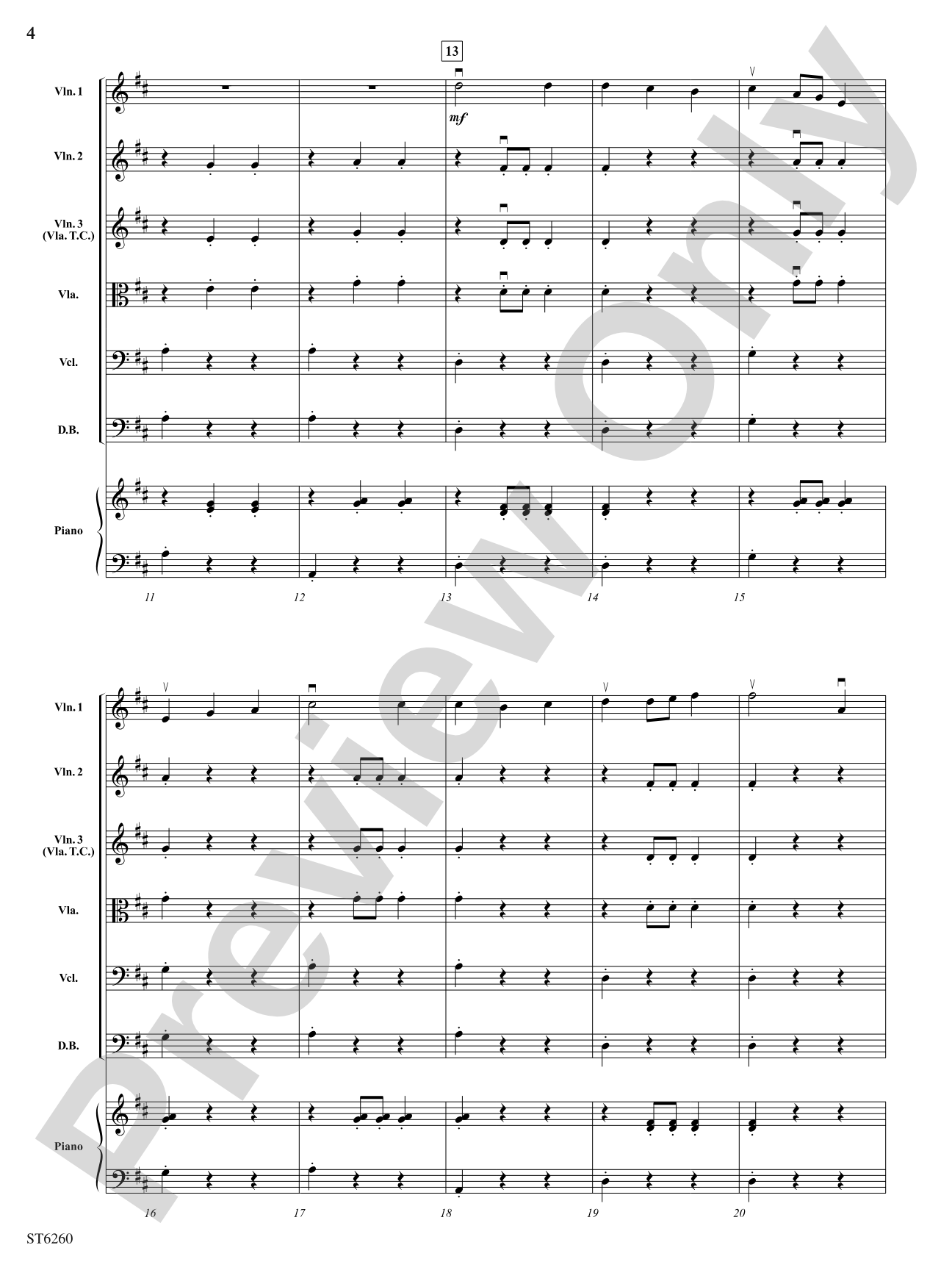 Fandango!: String Orchestra Conductor Score & Parts
