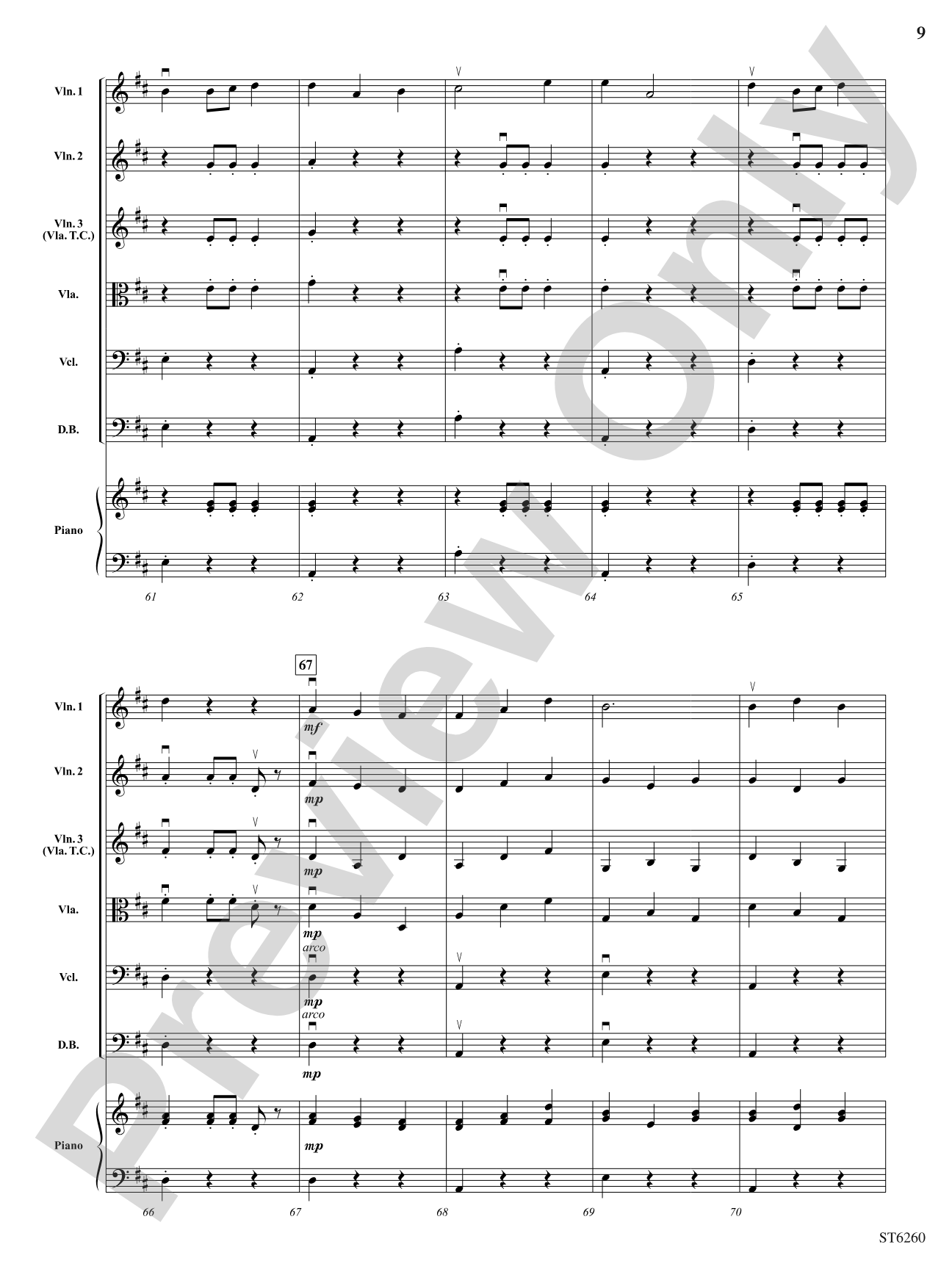 Fandango!: String Orchestra Conductor Score & Parts