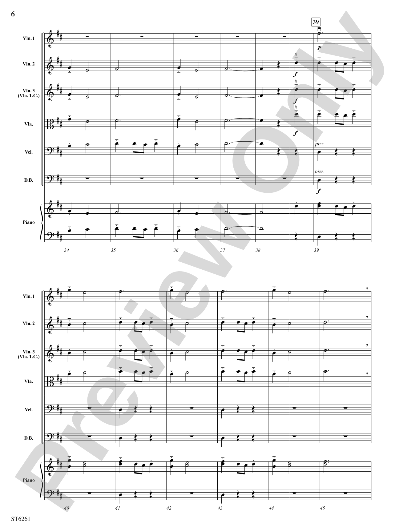 La Cavaleria de Napoles: String Orchestra Conductor Score & Parts
