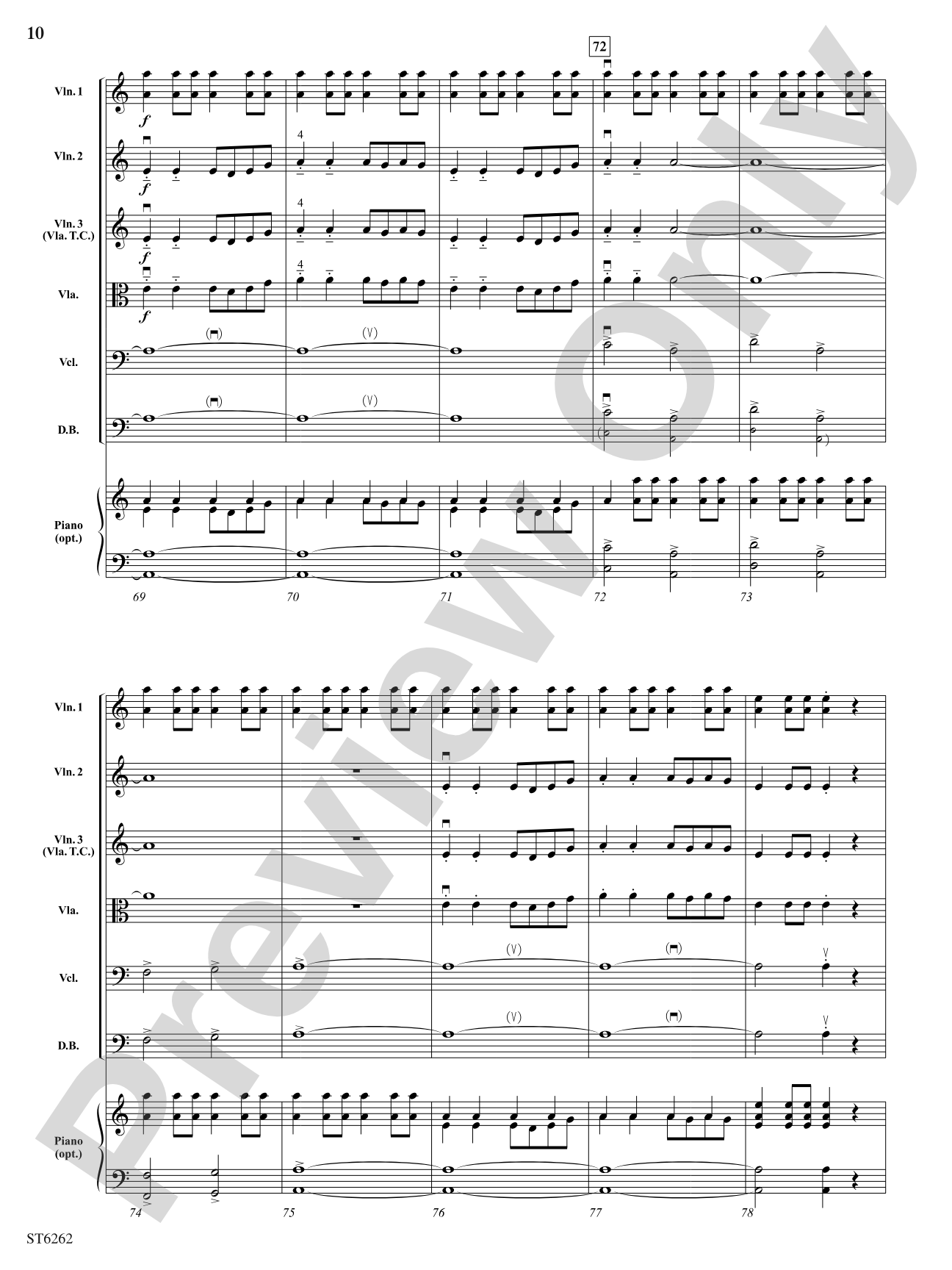 Frontier Phantoms: String Orchestra Conductor Score & Parts