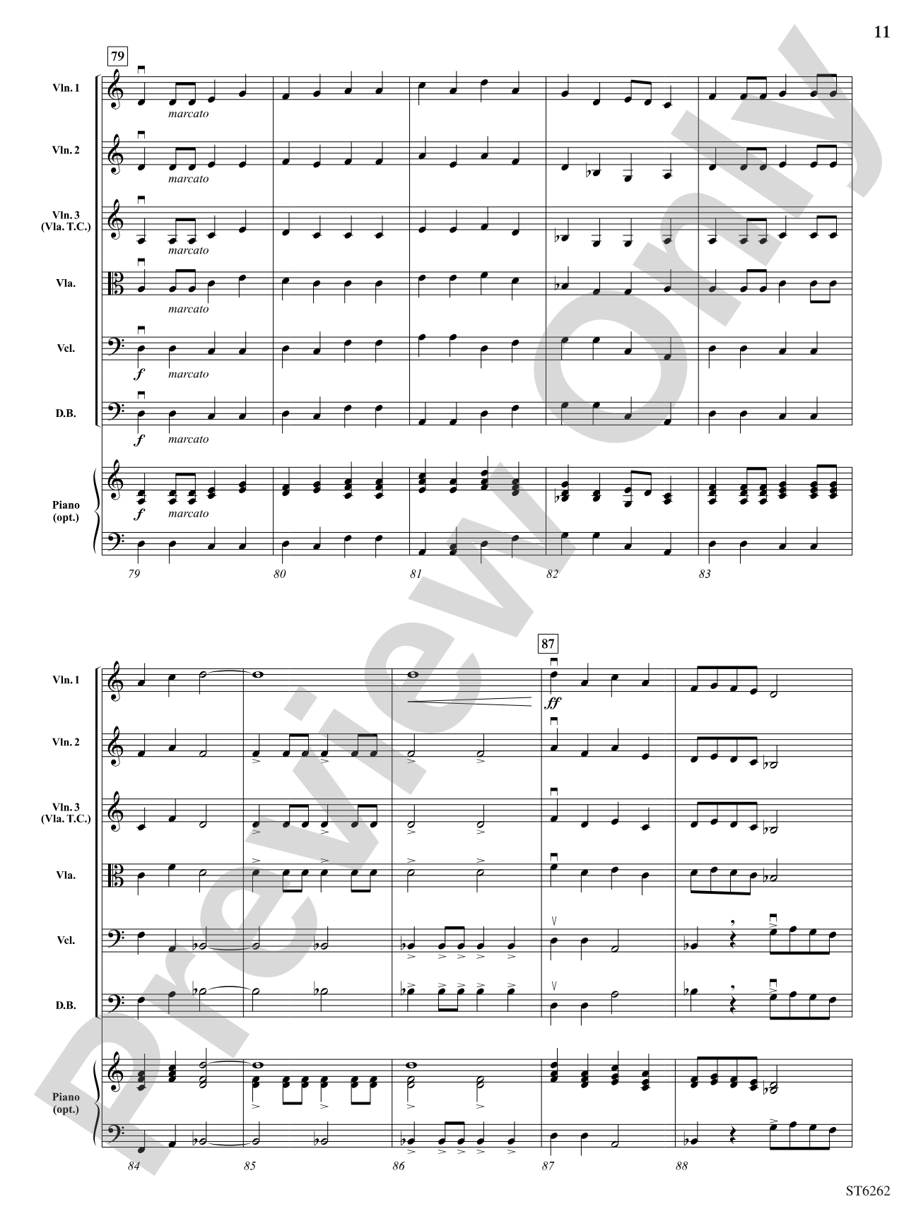 Frontier Phantoms: String Orchestra Conductor Score & Parts
