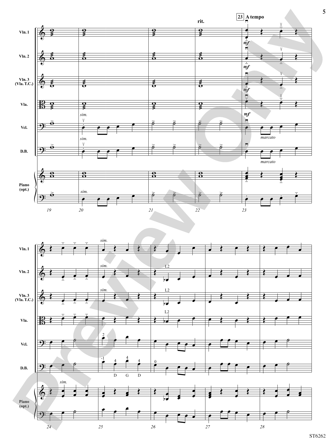 Frontier Phantoms: String Orchestra Conductor Score & Parts